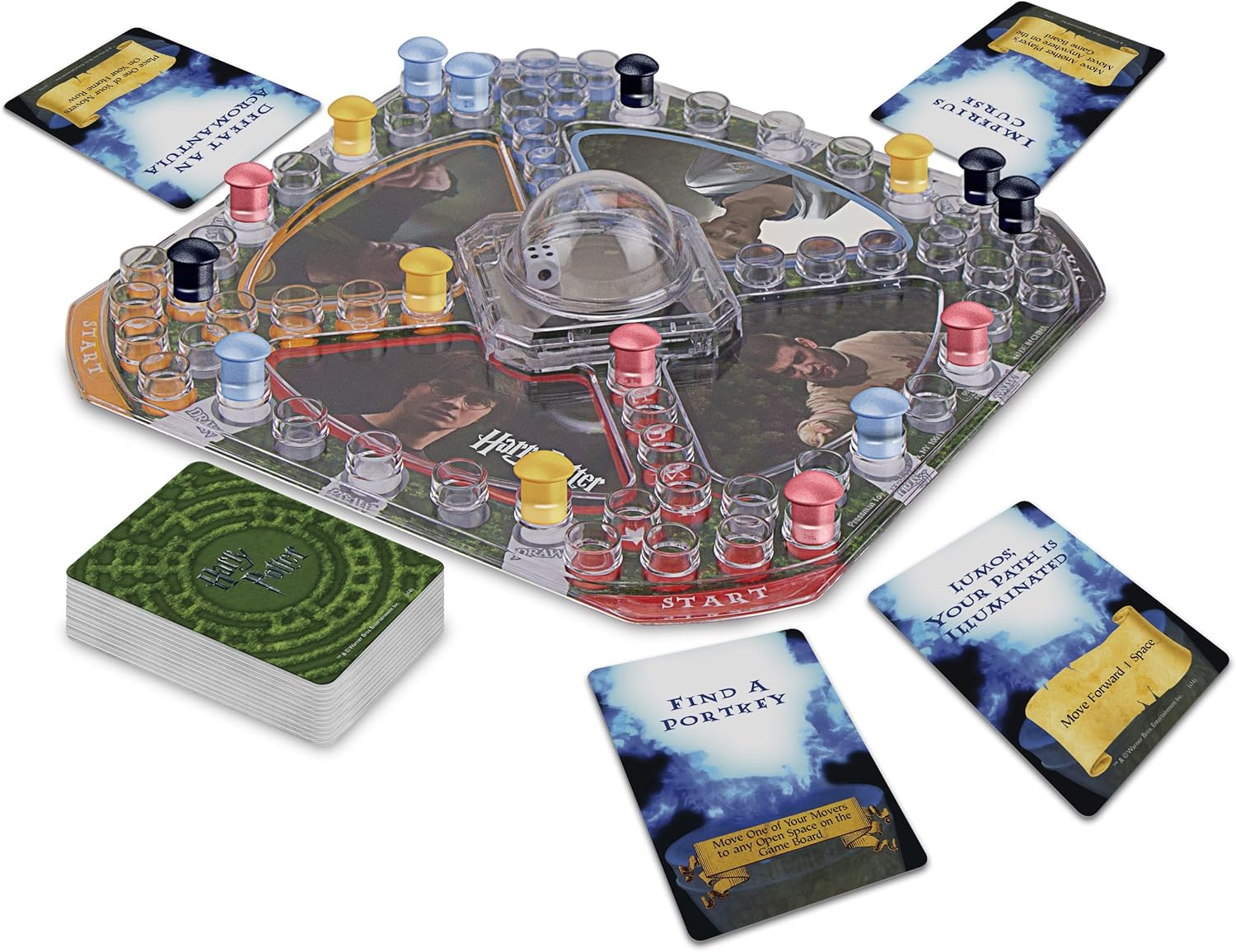 Goliath Games Harry Potter Tri-Wizard Maze Pop 'N' Race Board Game 3