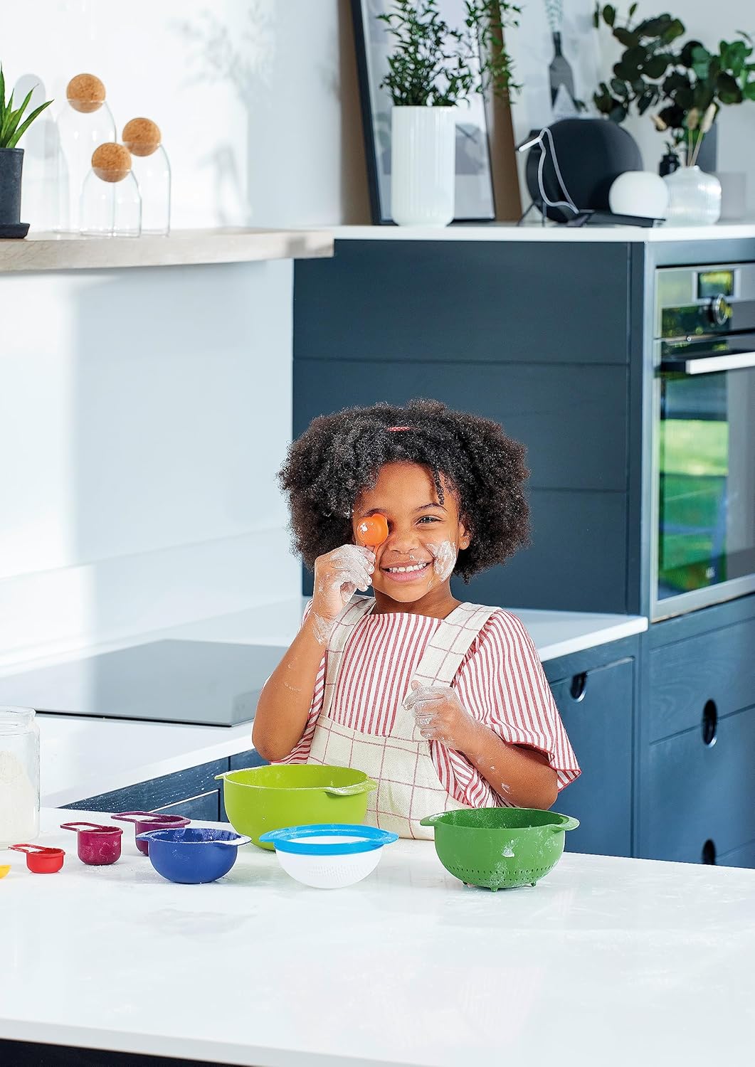 Casdon Joseph Joseph Nest 9 - Colourful Toy Food Prep Set for Kids 3+ 9