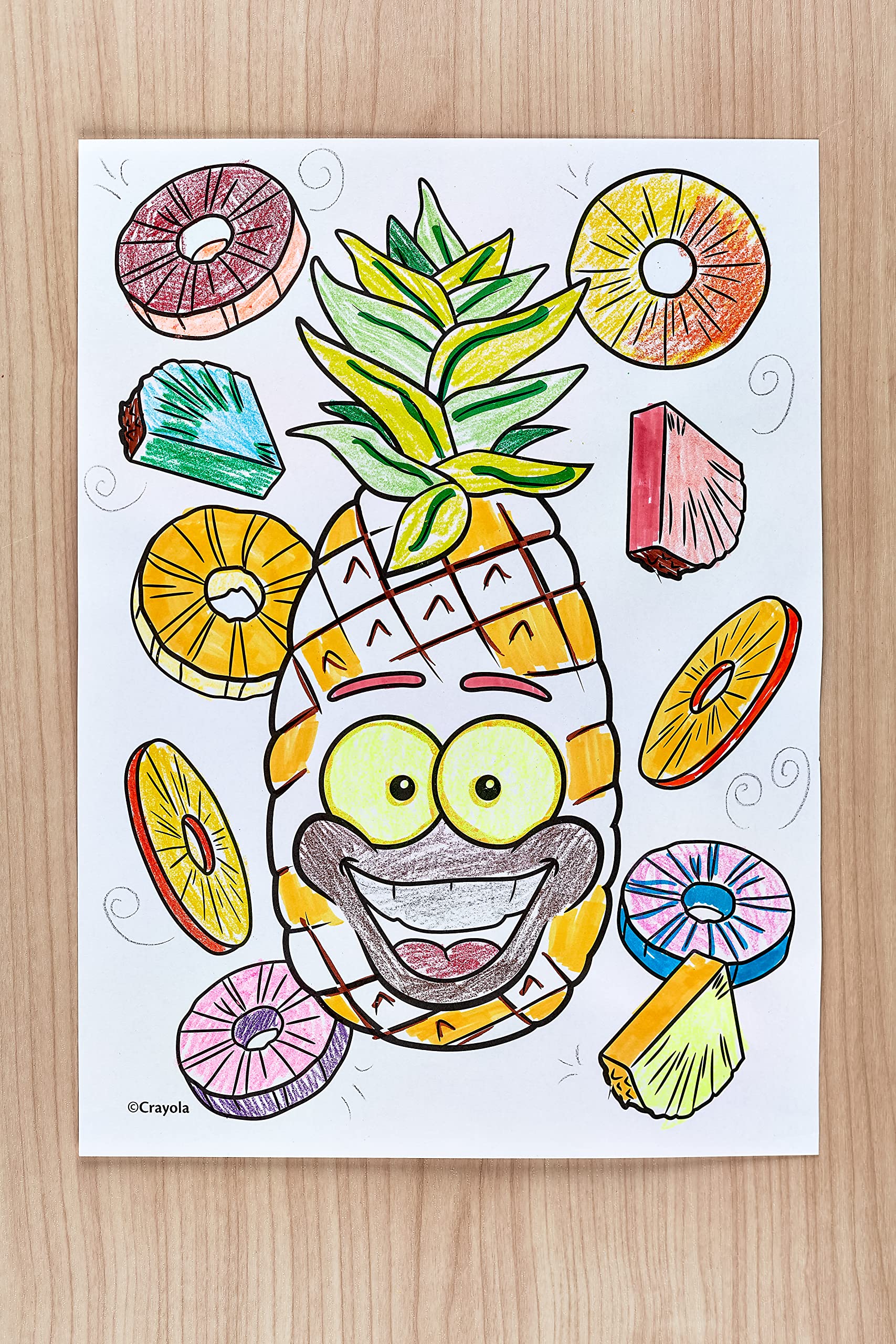 Crayola Silly Scents Scented Colouring Tools Tub Bundle - Over 50 Pieces with Markers, Crayons & Pencils 7