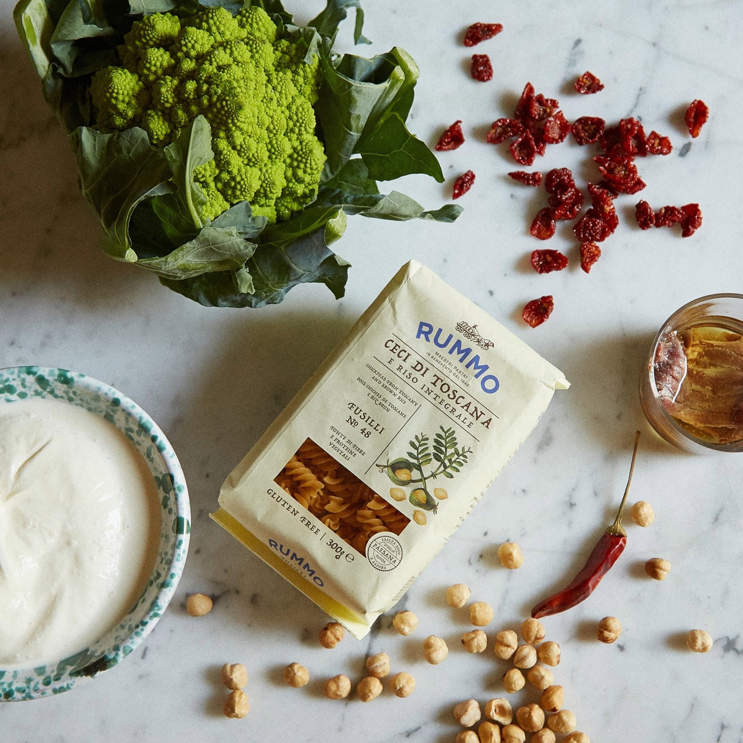 Rummo Chickpea Fusilli No.48 - Gluten-Free Italian Pasta, High in Protein 5