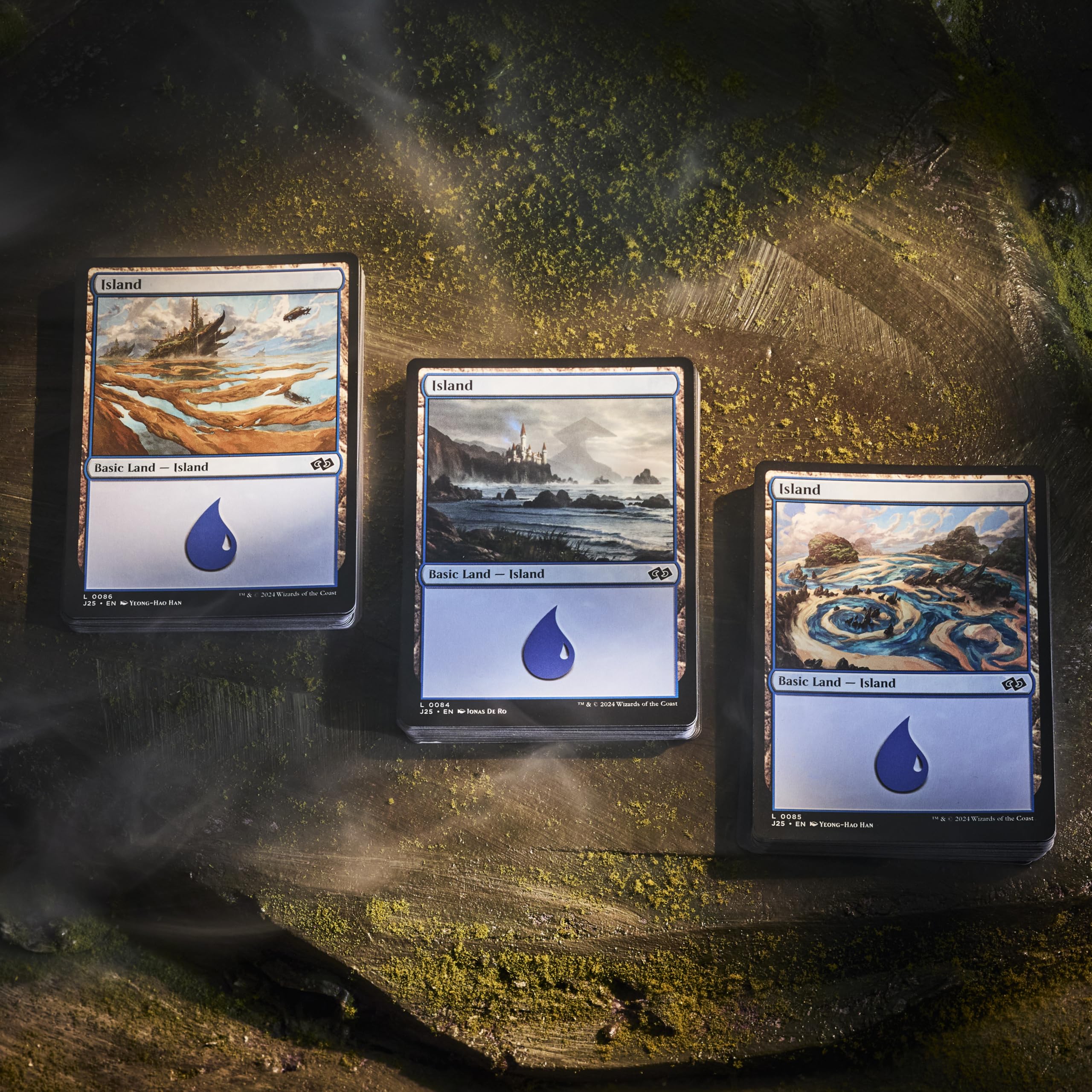 Magic: The Gathering 2025 Land Station – 400 Nonfoil Basic Lands with 15 Art Variants 3