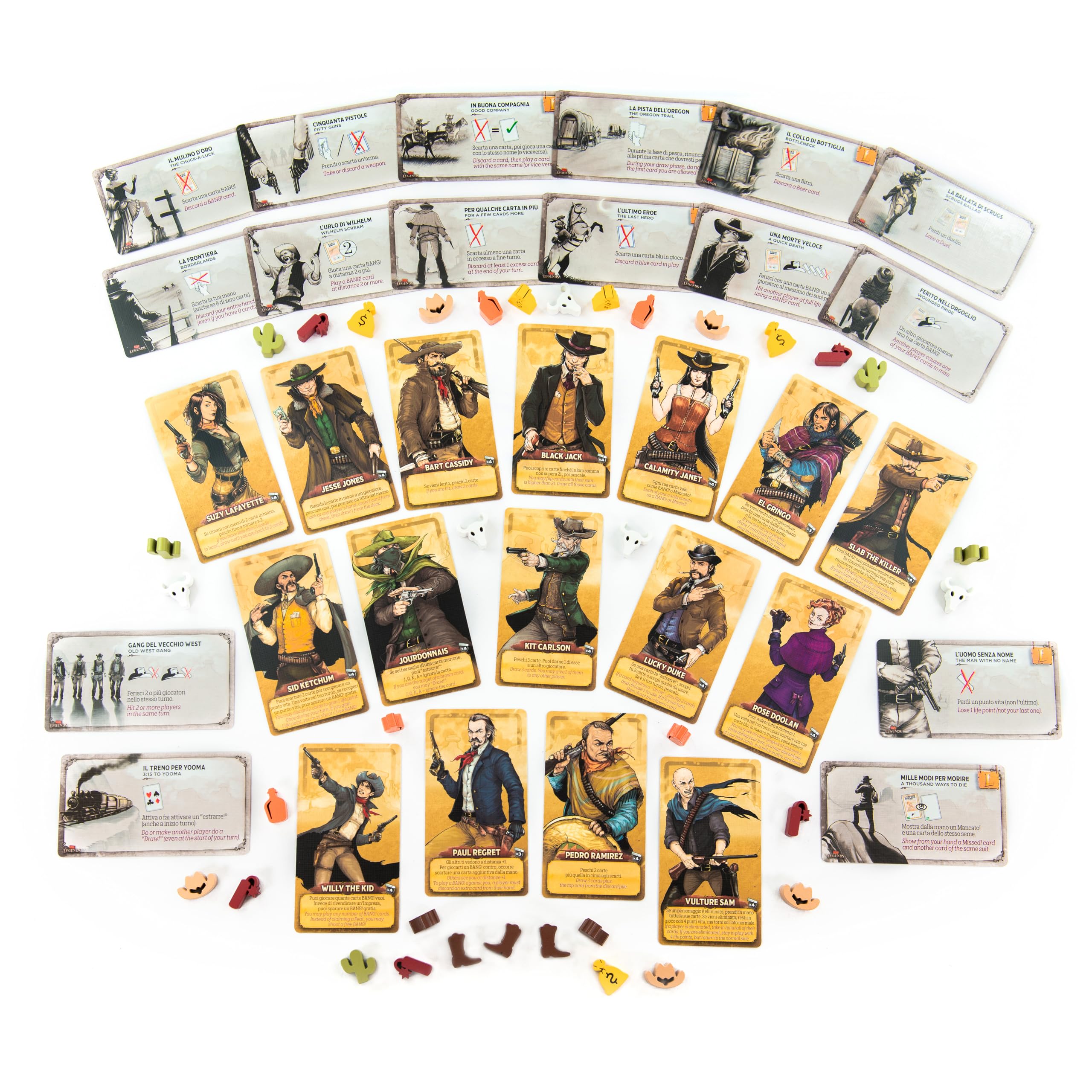 DV Games Bang Legends Strategy Card Game Expansion 5