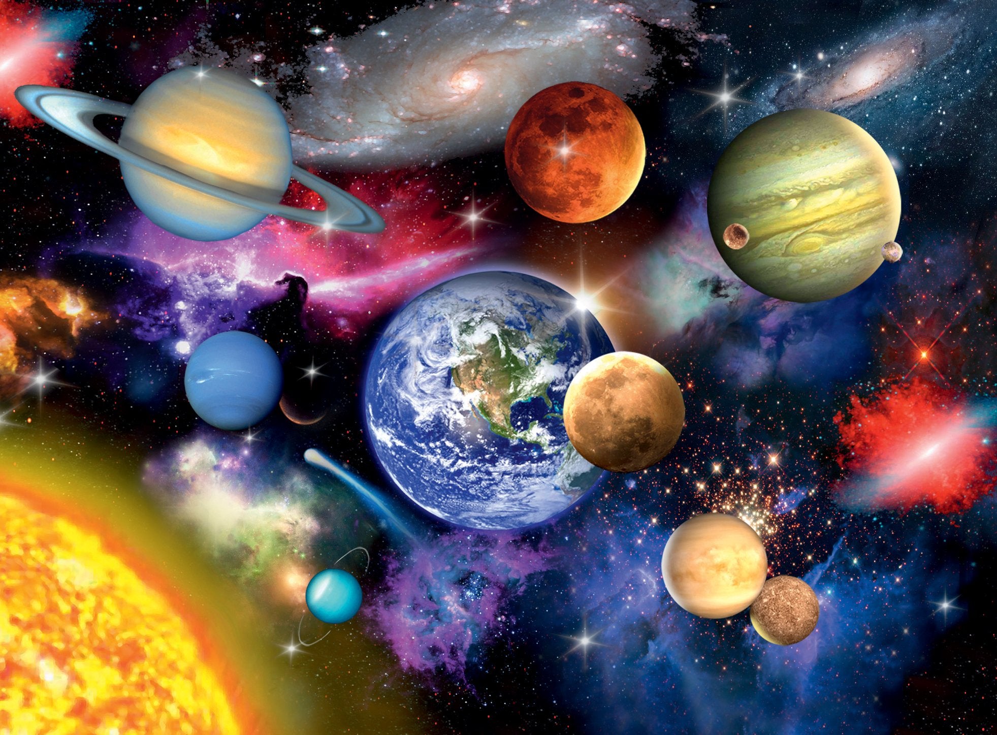 Ravensburger Pluto Solar System Jigsaw Puzzle - 300 Pieces for Ages 9+ | XXL Pieces