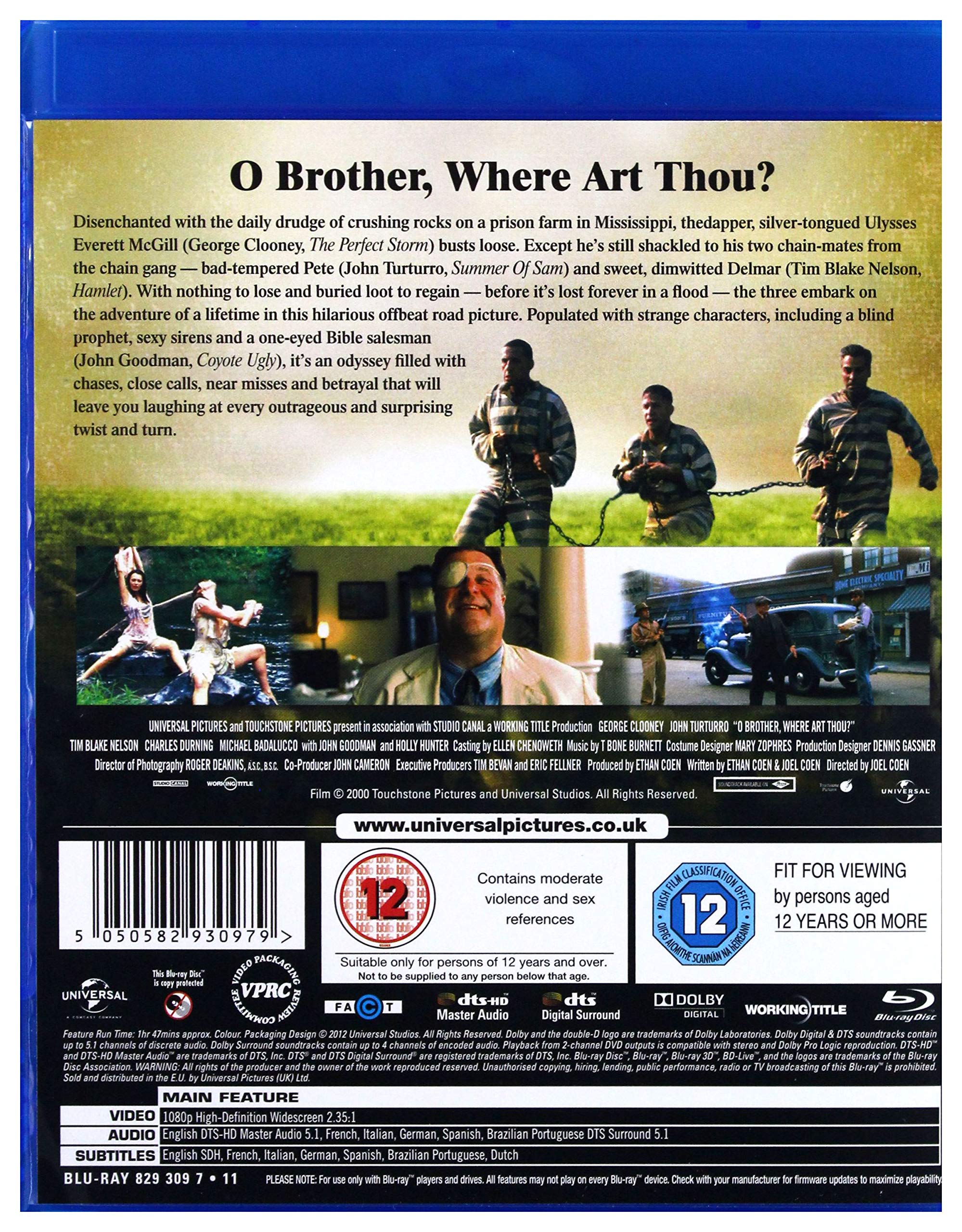 O Brother, Where Art Thou? [Blu-ray]