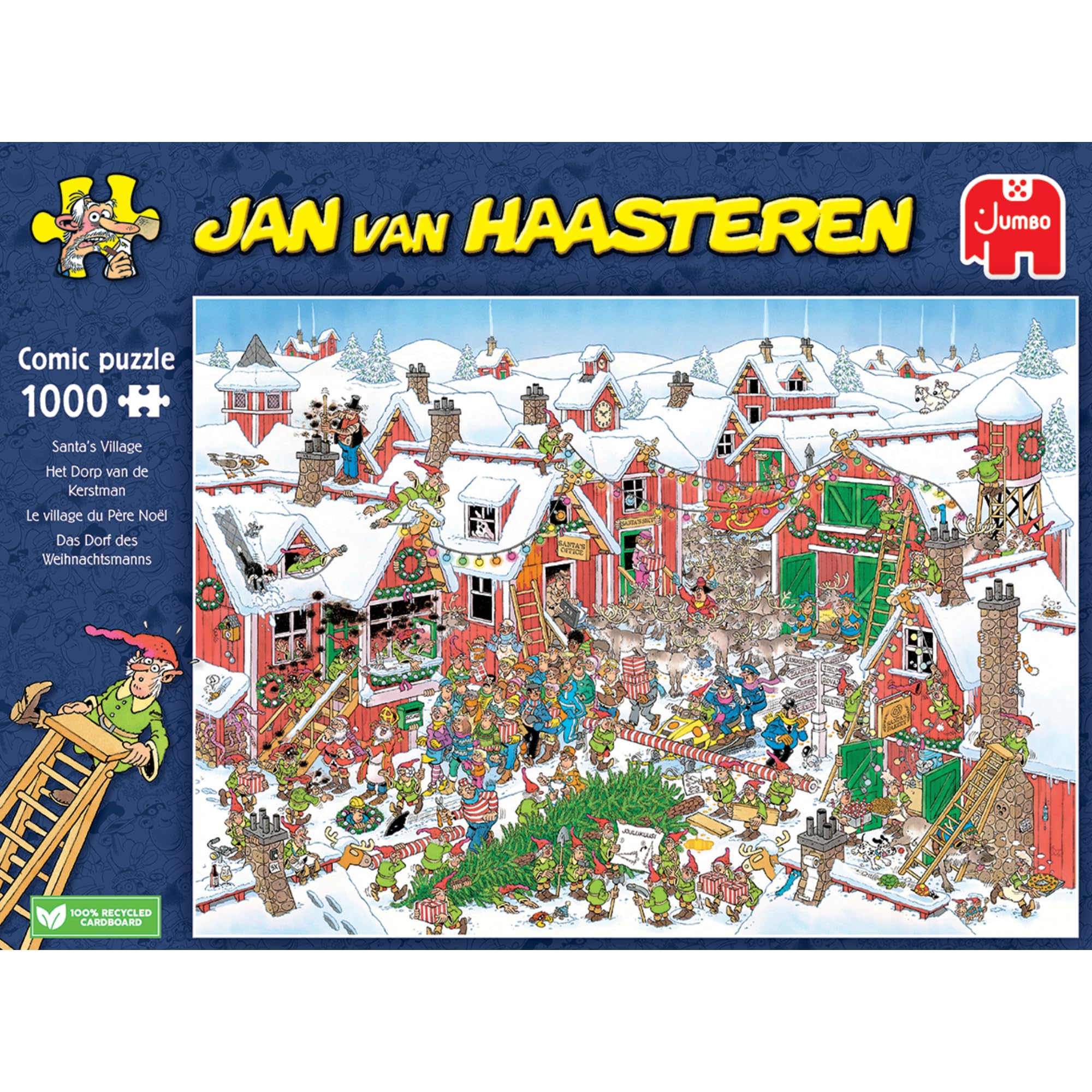 Jan Van Haasteren Santa's Village - 1000 Piece Adult Puzzle 7