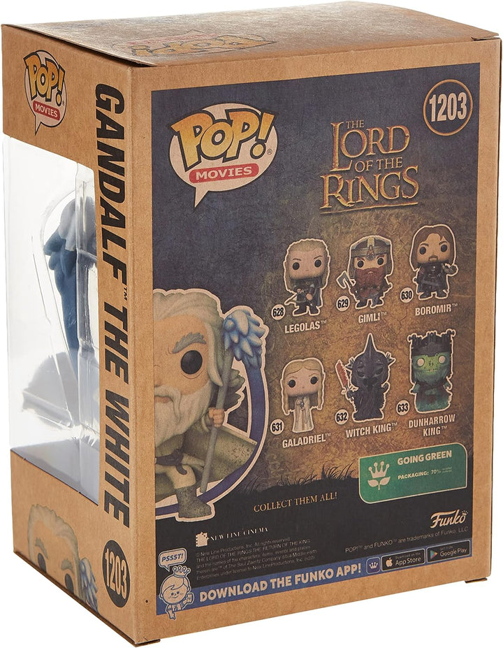 Funko Pop! Movies The Lord of the Rings - Gandalf The White Vinyl Figure (#1203)