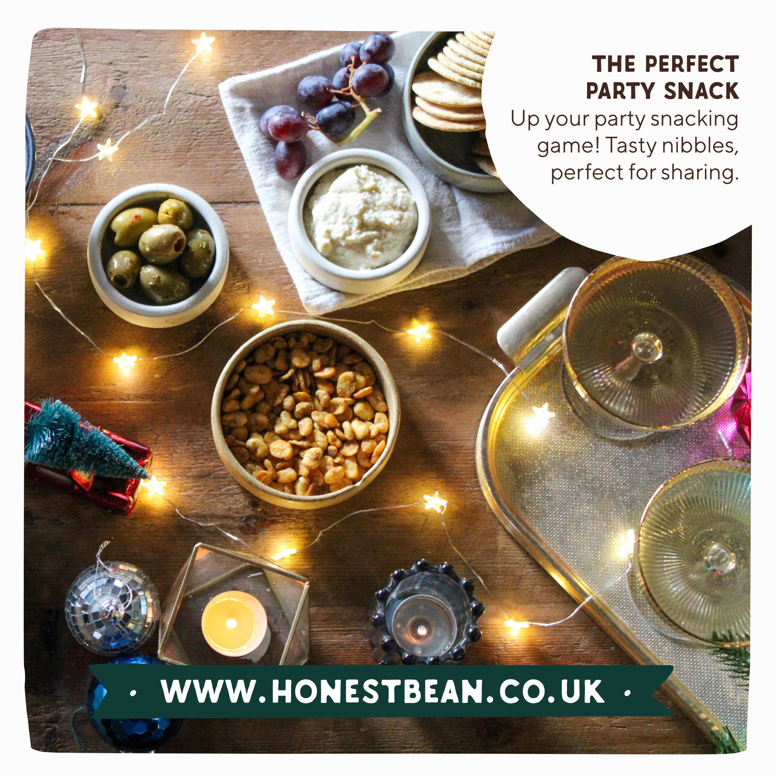 The Honest Bean Co Roasted Fava Beans Sea Salt & Cider Vinegar 120g 9