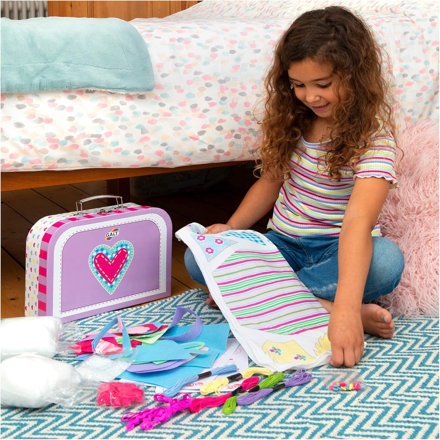 Galt Toys - Sewing Case Craft Kit for Kids 4