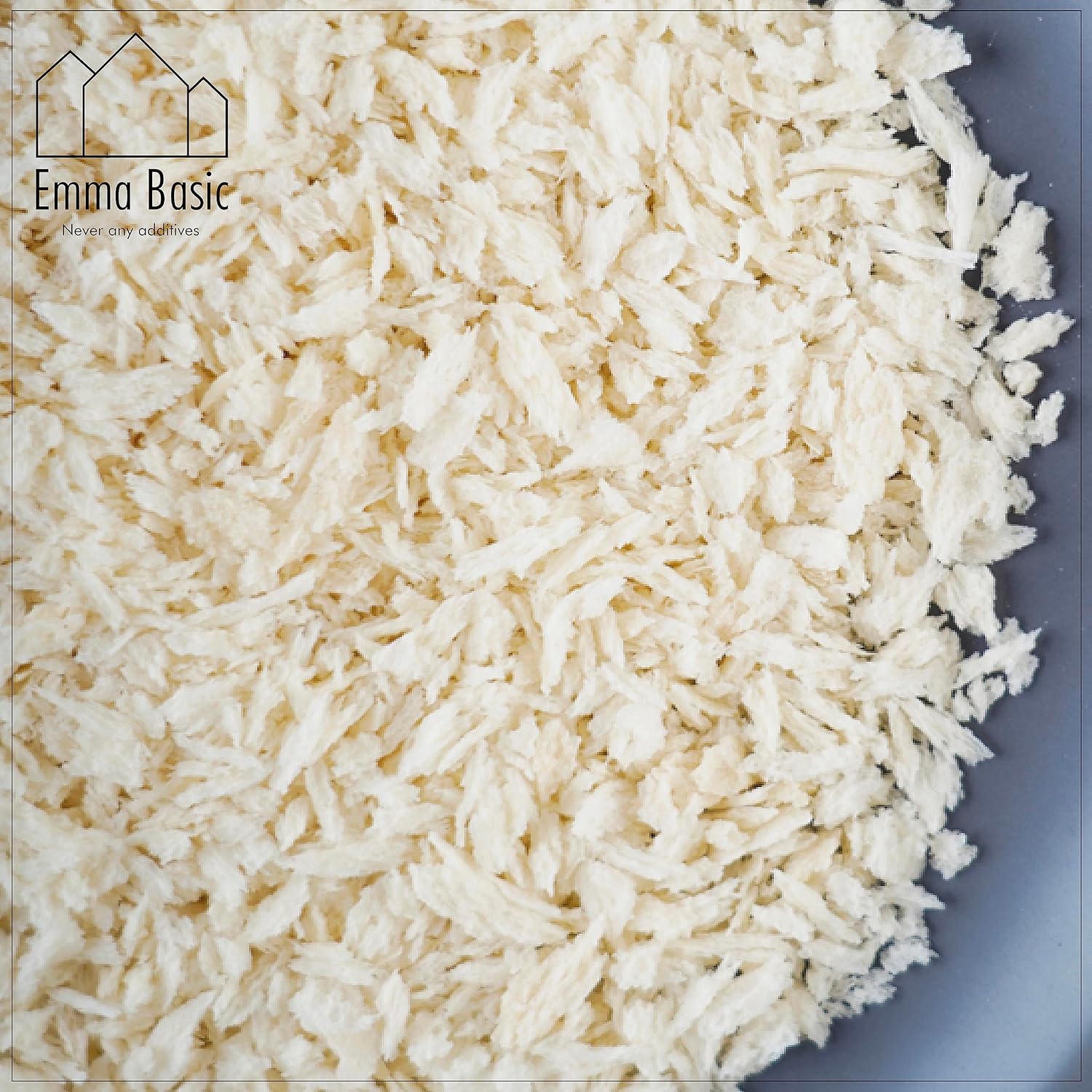 Emma Basic Panko Paniermehl, 10 mm lang, Nadelform, 1 kg, wiederverschließbarer Beutel 4