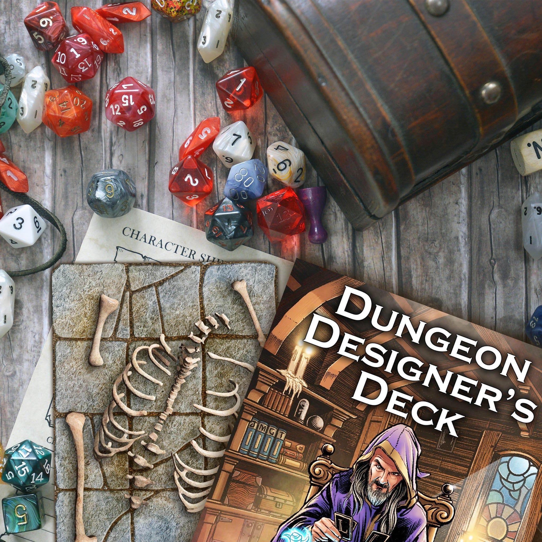 Loke BattleMats Dungeon Designer's Deck 100-Card Set for 5E RPGs 3