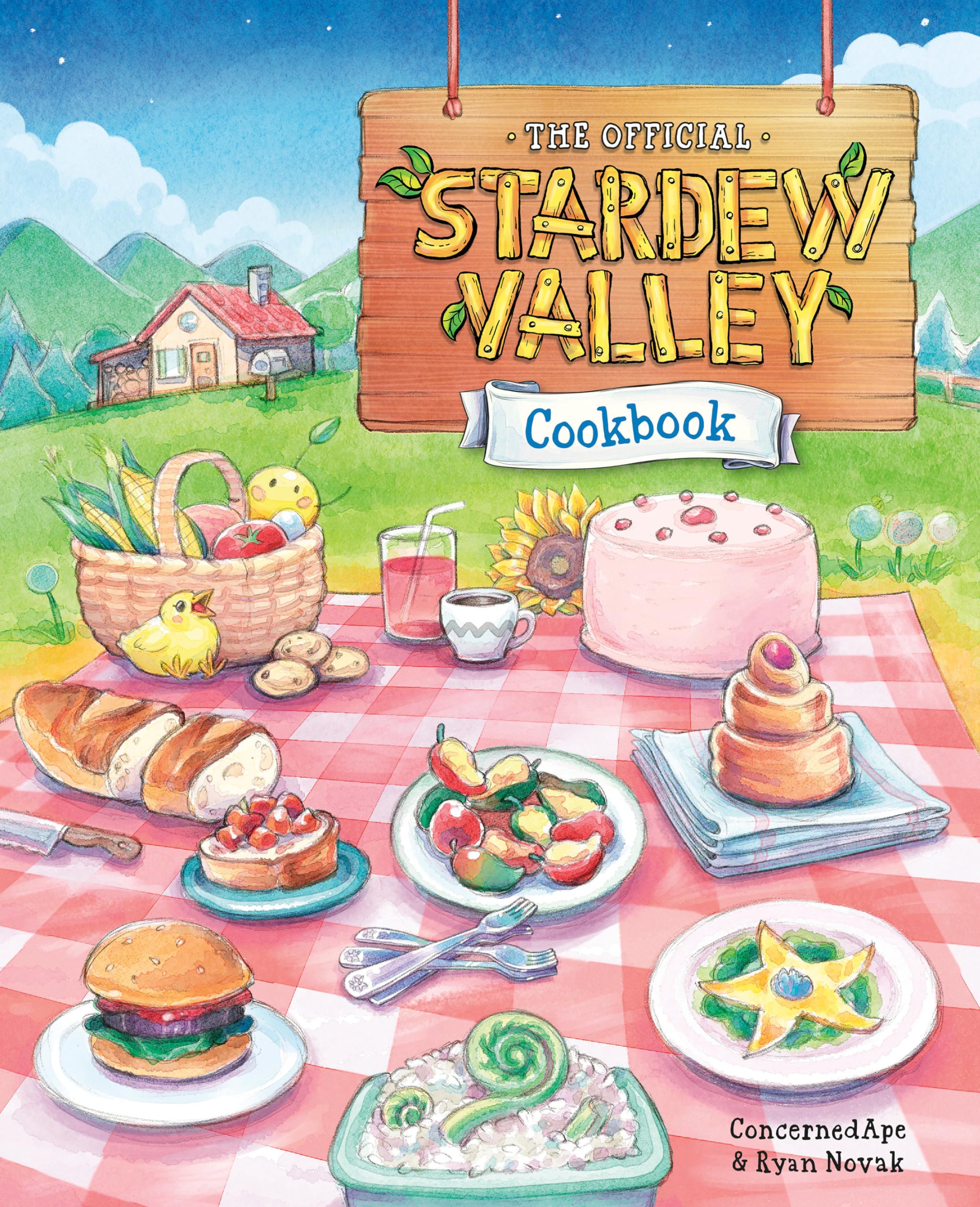 The Official Stardew Valley Cookbook - 50+ Recipes | Hardcover | English