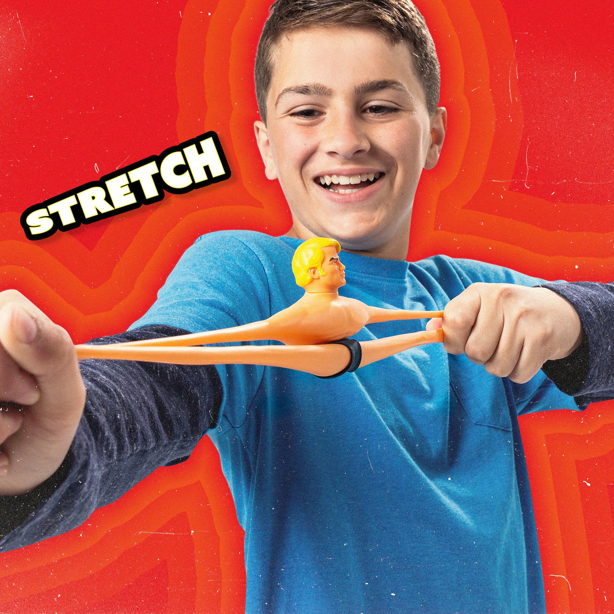 Stretch Armstrong Retro 6-Inch Action Figure - Latex Rubber Stretchable Toy 5