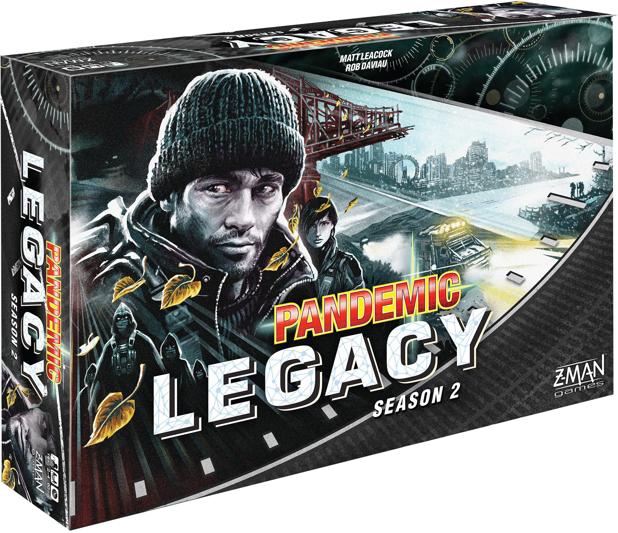 Z-Man Games Pandemic Legacy Season 2 Black Edition Board Game