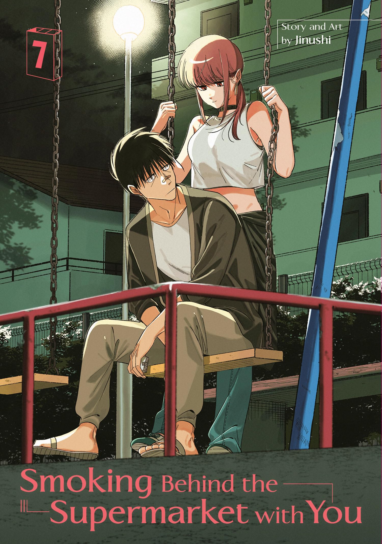 Square Enix Smoking Behind the Supermarket with You 07 | Paperback | JINUSHI 1