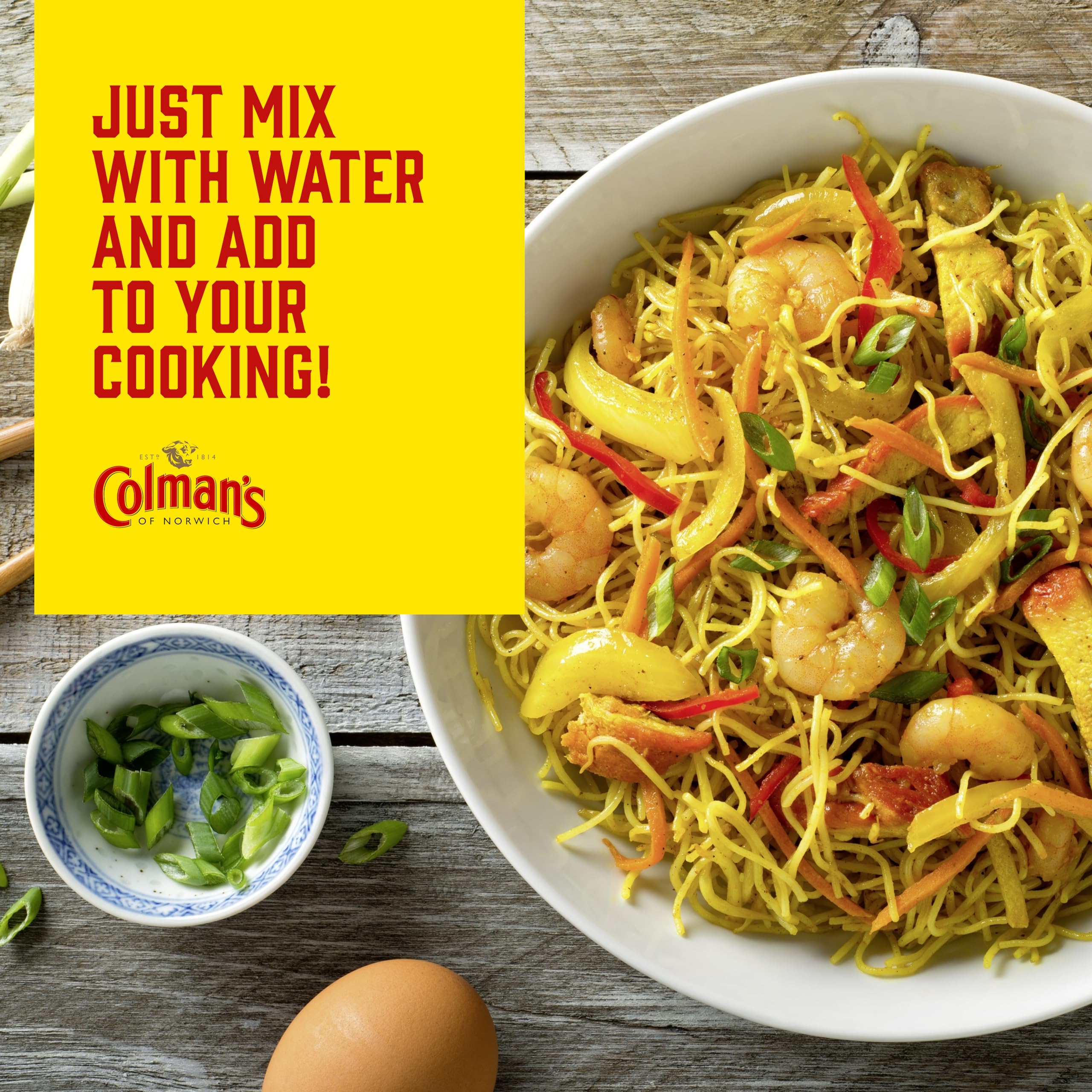 Colman's Weekend Wonders Singapore Noodles Meal Maker Recipe Mix 4