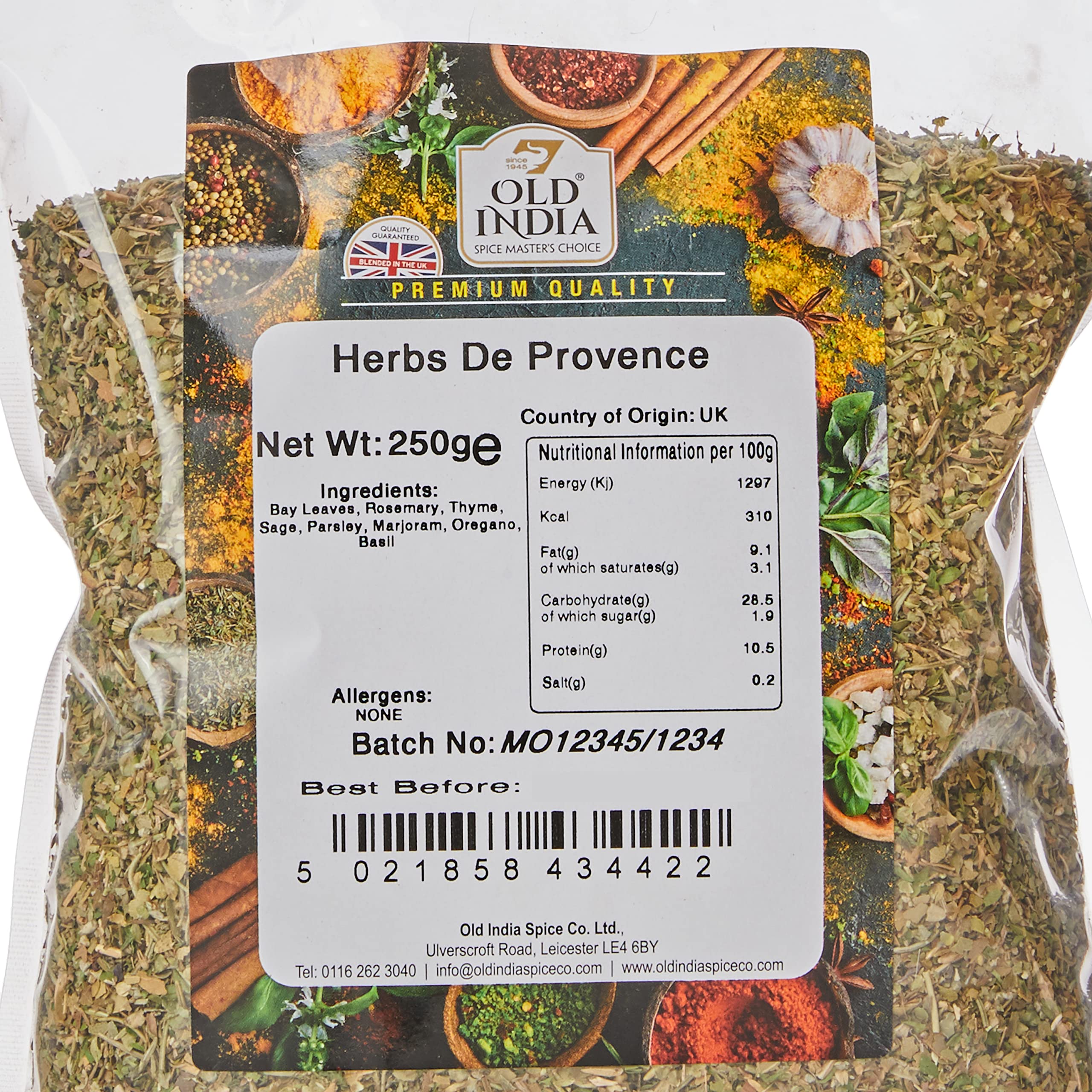 Old India Herbs de Provence 250g 3