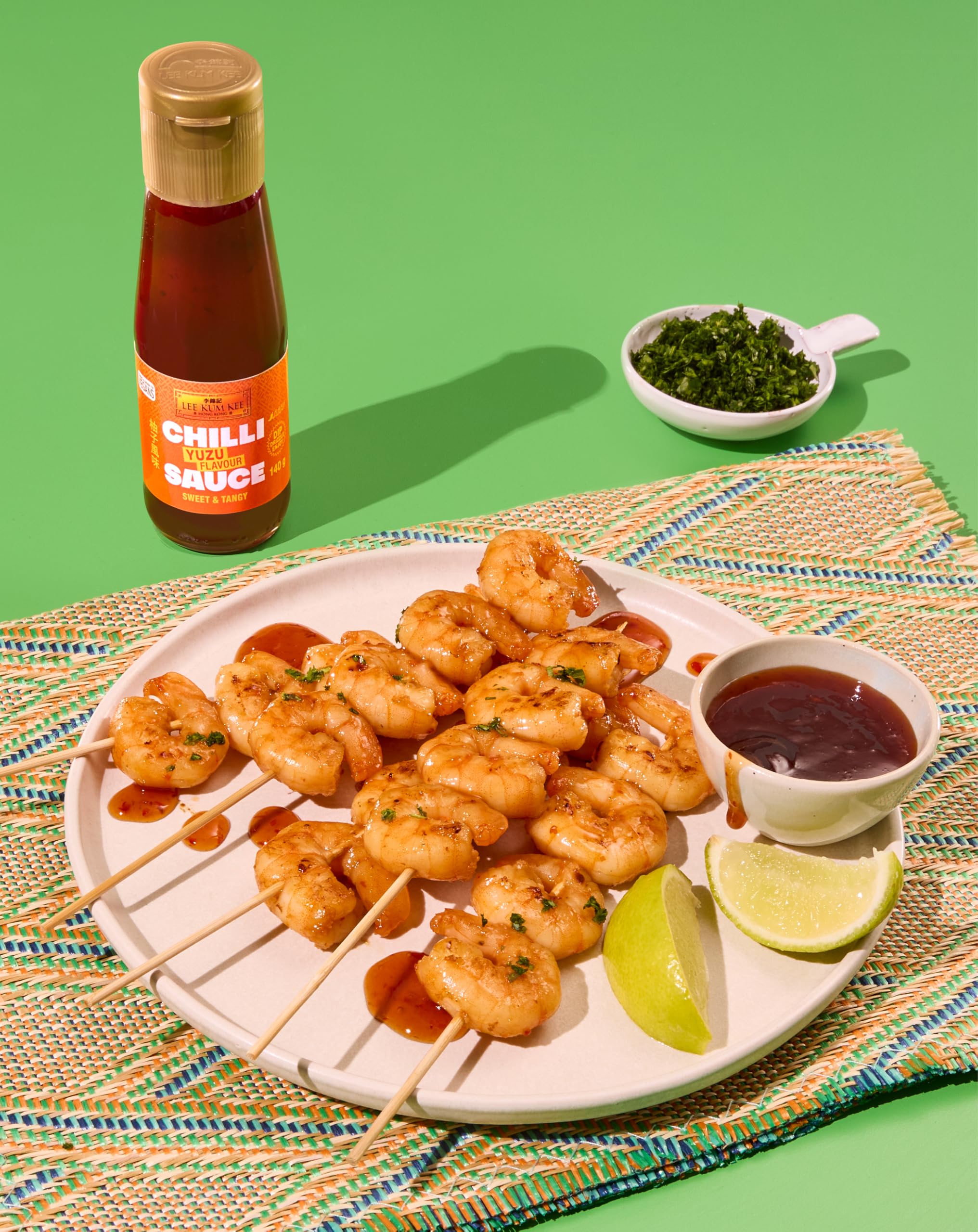 Lee Kum Kee Chilli Sauce Set – 3-Pack (Yuzu 140g, Sesame 135g, Makrut Lime Leaf 135g) 7