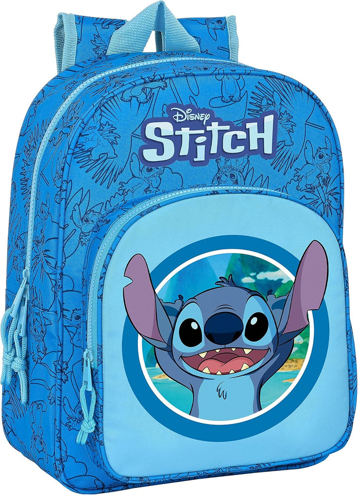 Safta LILO & STITCH Animated School Backpack for Kids (Adapta)