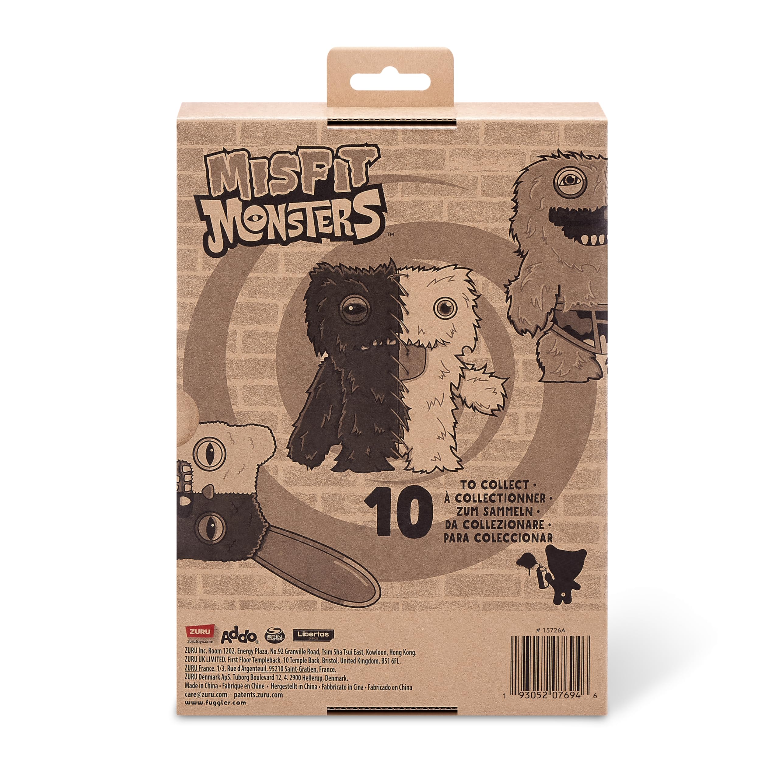 Fuggler Misfit Monsters 9-inch Series 1 - Funny Ugly Plush Toy with Human-Like Teeth 7