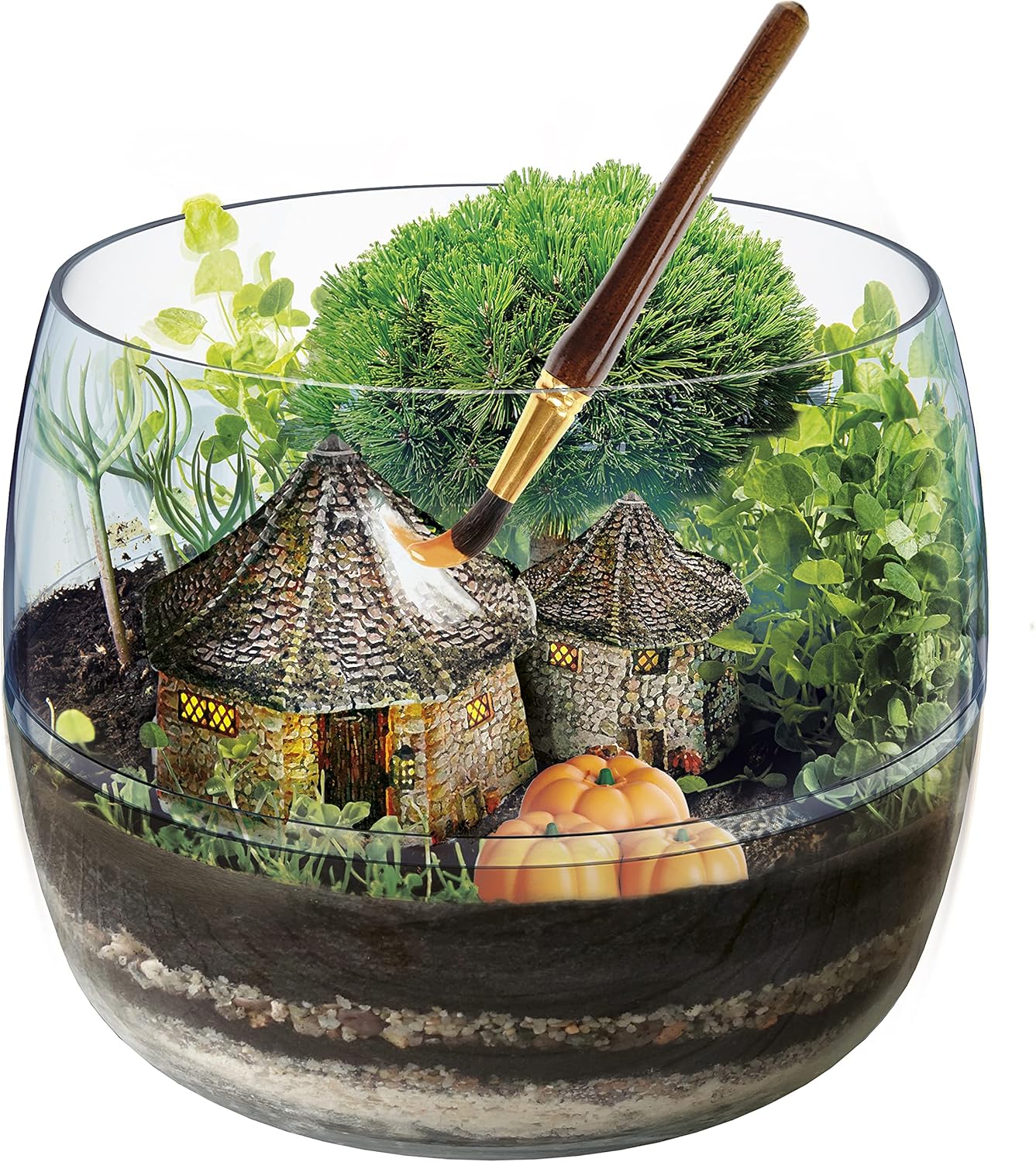 Clementoni 19248 Terrarium - Harry Potter Hagrid's Hut Educational Kit for Kids Ages 7+ 8