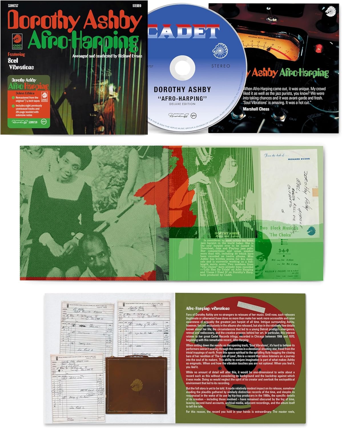 Dorothy Ashby - Afro-Harping Deluxe [Audio CD]