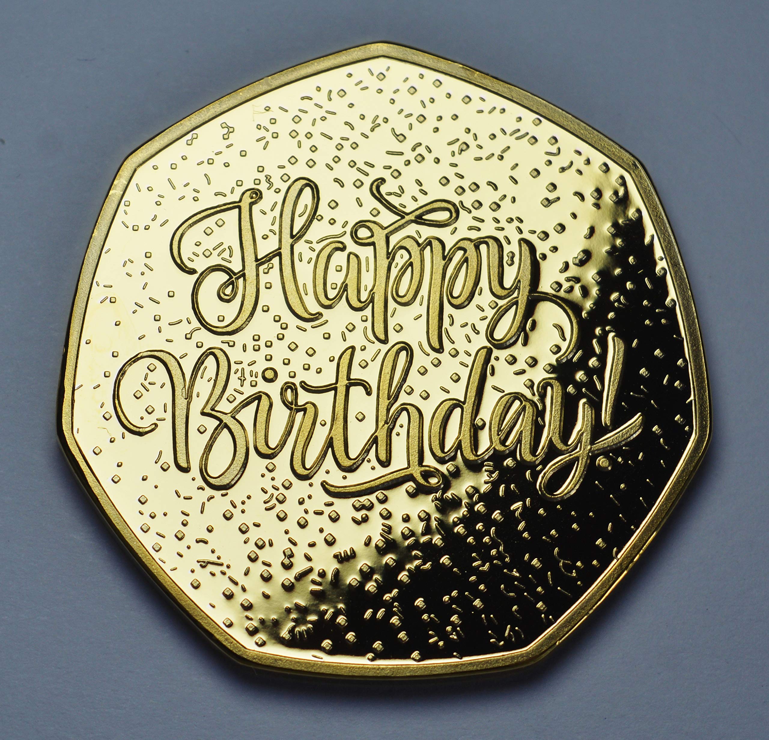 The Commemorative Coin Company 60th Birthday .999 Silver & 24ct Gold Plated Coin Set 8