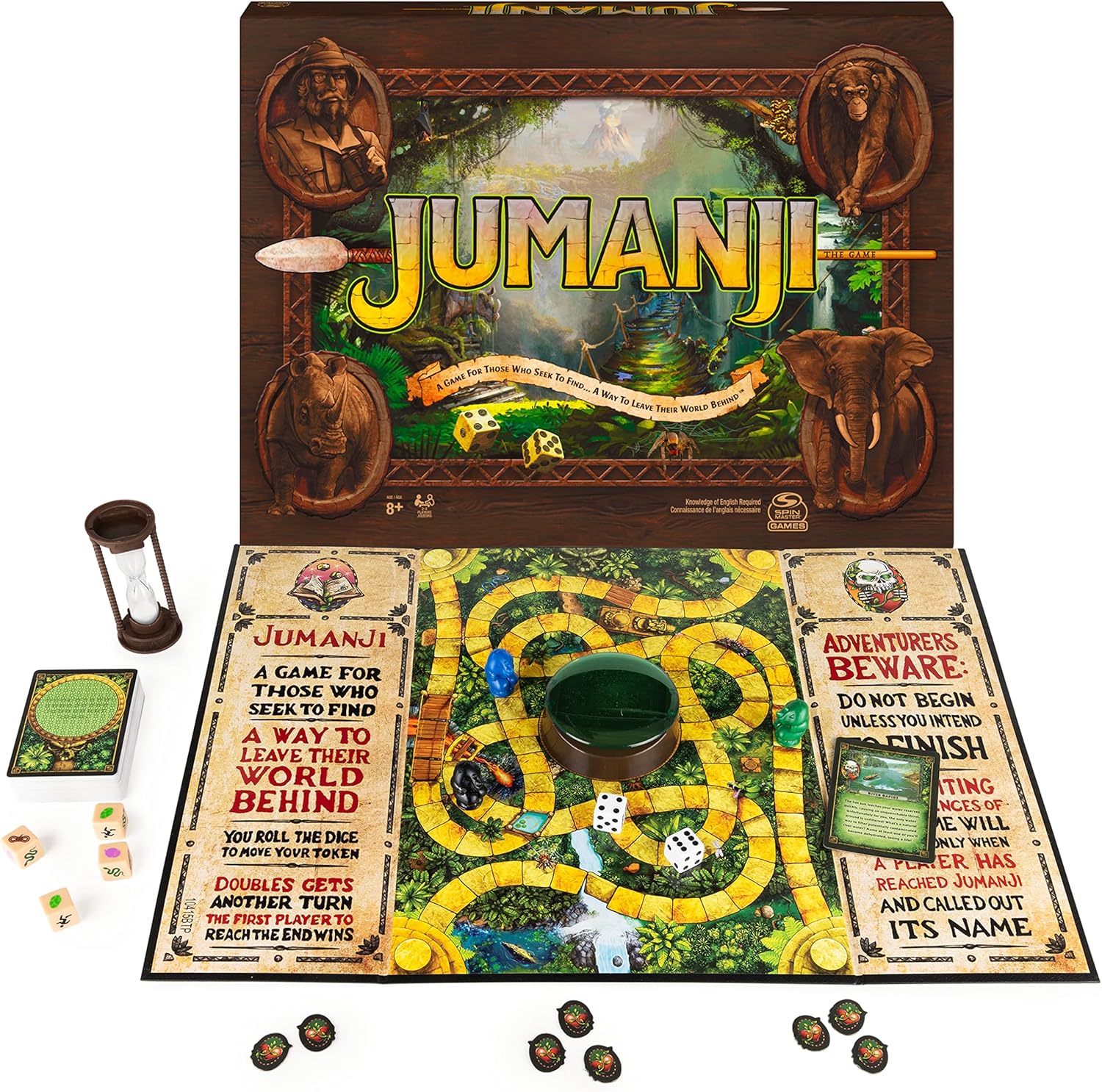 Spin Master Games Jumanji The Game Board Game 1
