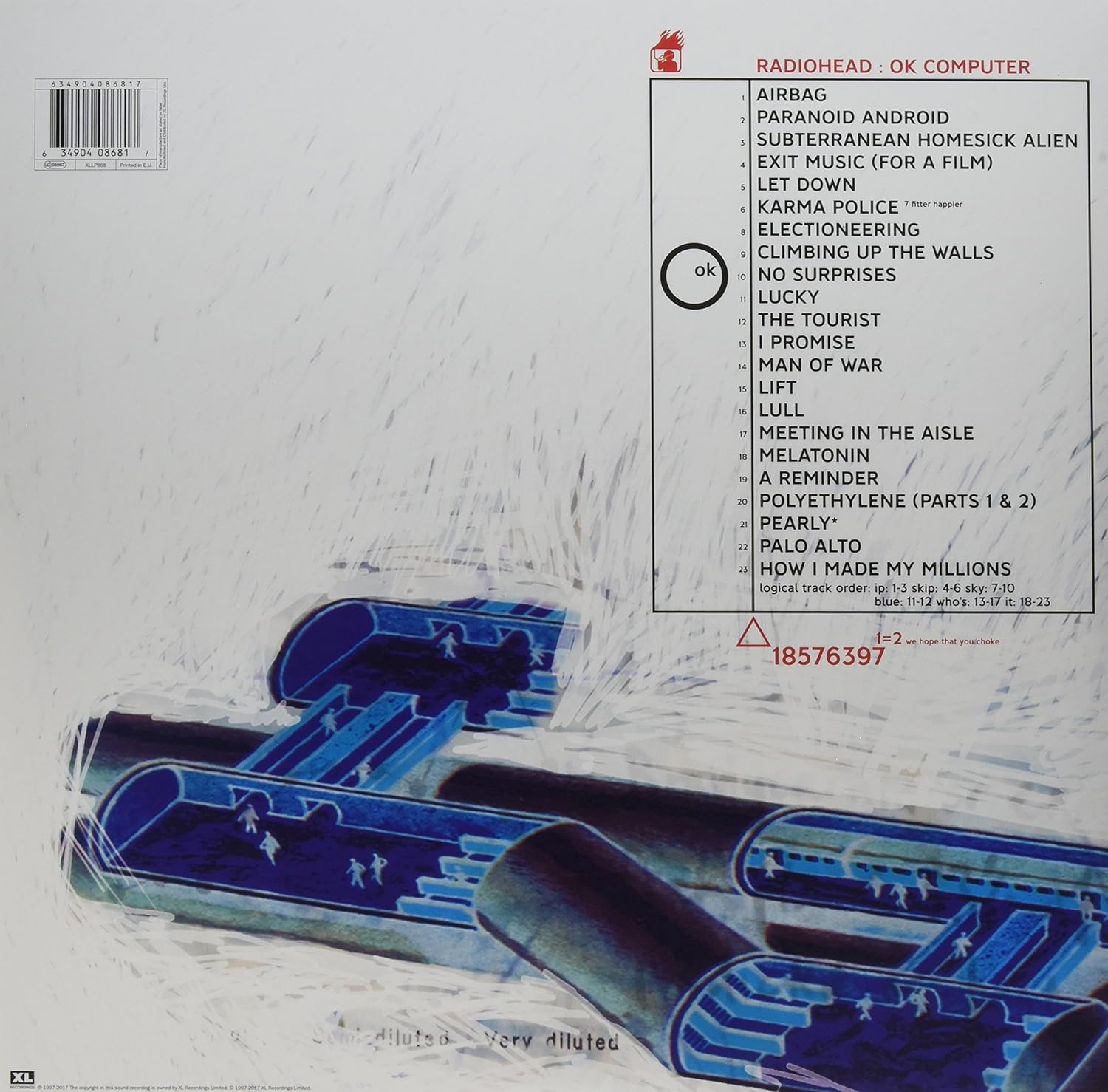 Radiohead - OK Computer OKNOTOK 1997 2017 Vinyl