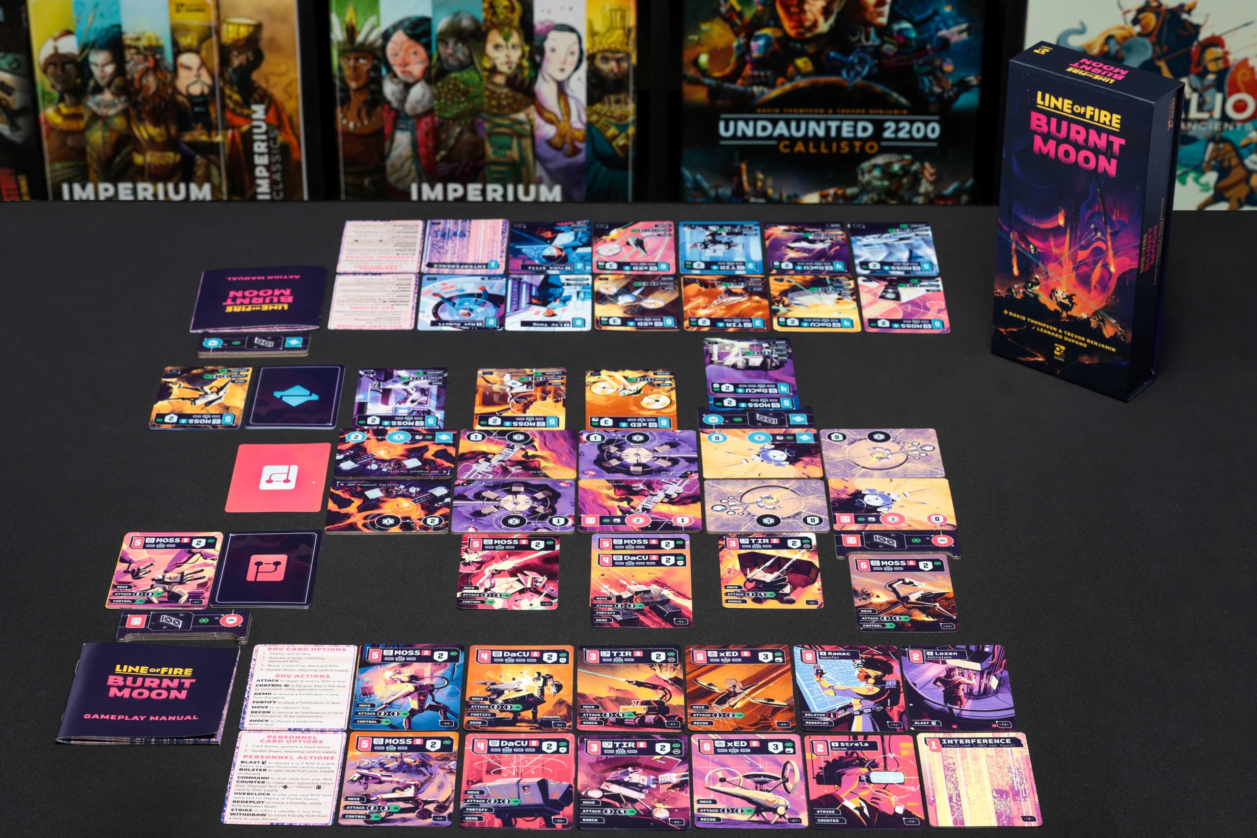 Undaunted 2200: Line of Fire – Burnt Moon Deckbuilding Card Game 7