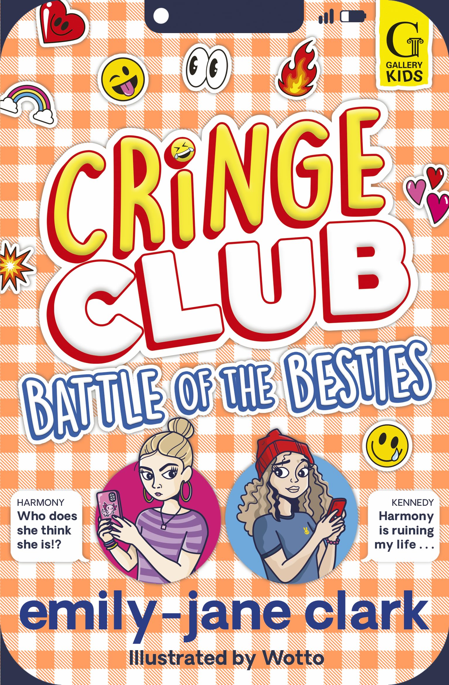 Gallery Kids Battle of the Besties: Hilarious Tween Fiction by Emily-Jane Clark | Paperback