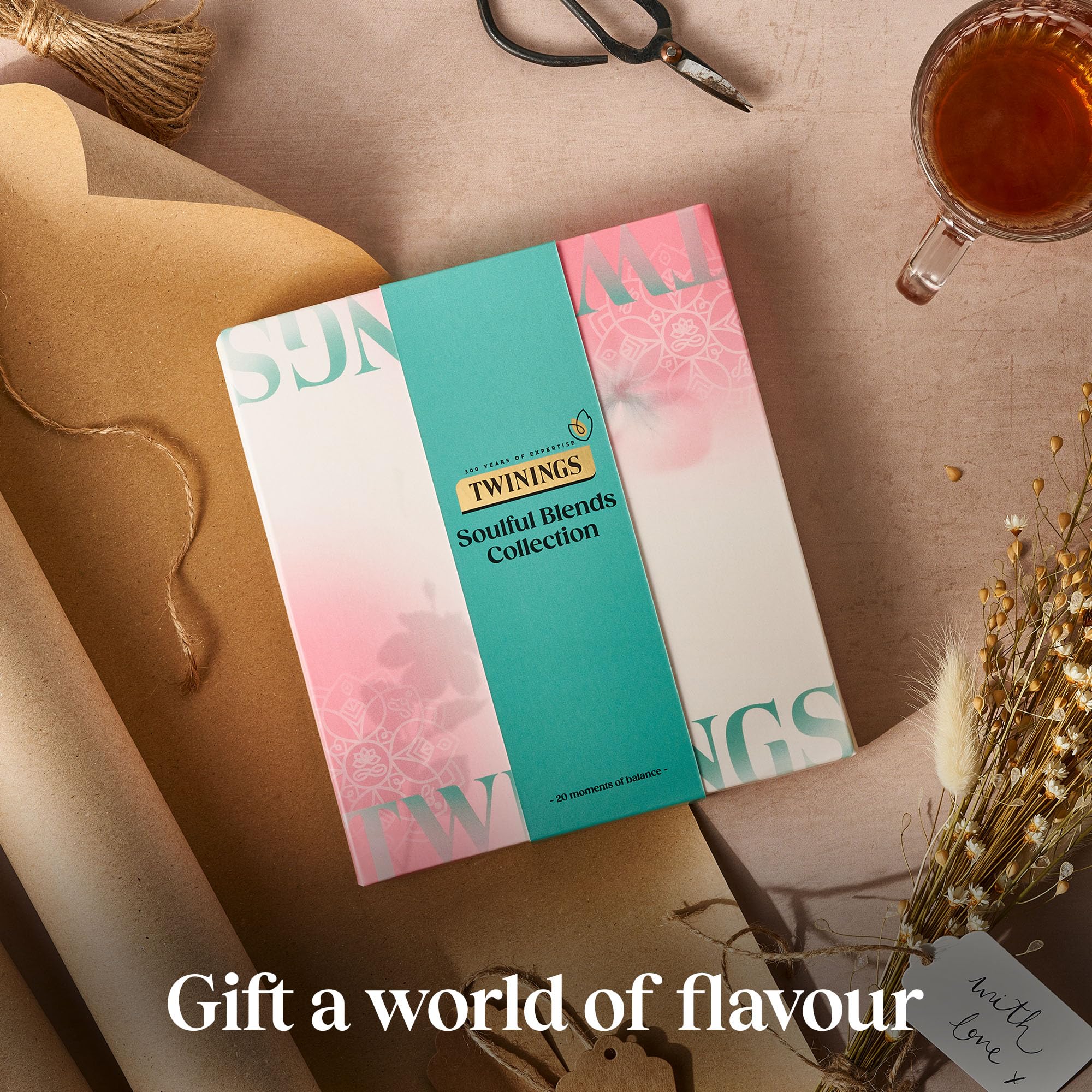 Twinings Soulful Blends Collection Gift Box - 20 Eco-Friendly Herbal & Green Tea Bags 4