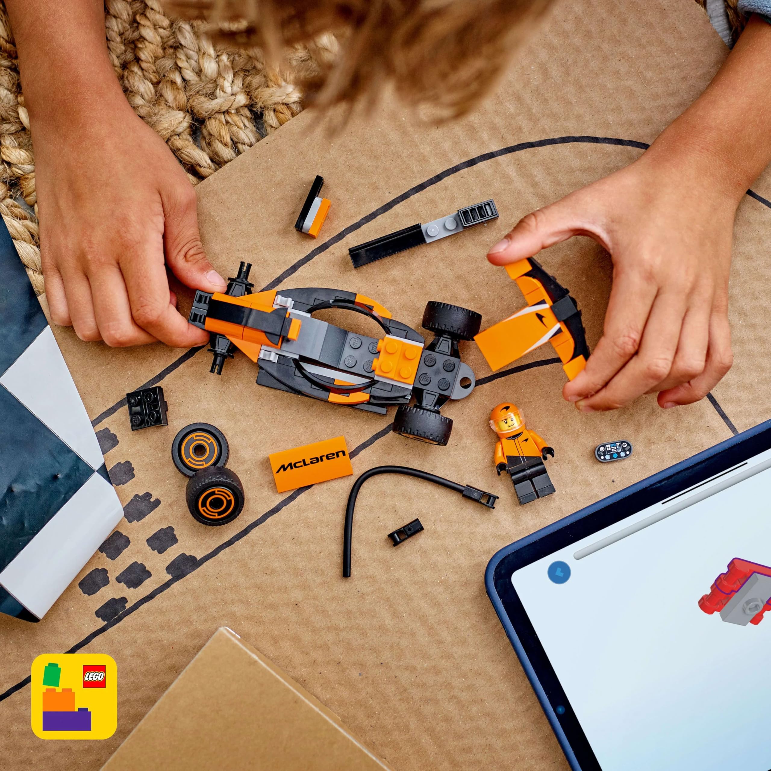 LEGO City F1 Driver with McLaren Race Car - Building Playset for Ages 6+ 5