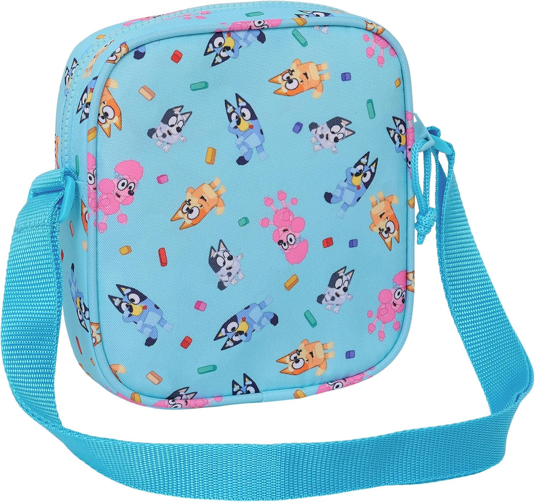 Safta BLUEY Small Messenger Bag for Kids, Shoulder Bag (M222-612433222)