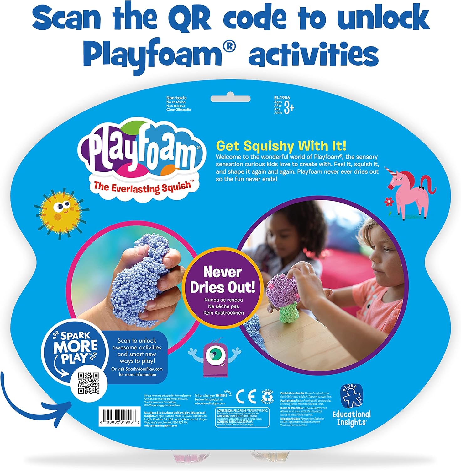 Learning Resources Playfoam Combo 8-Pack - Never Dries Out, Sensory & Creative Play for Ages 3+ 7