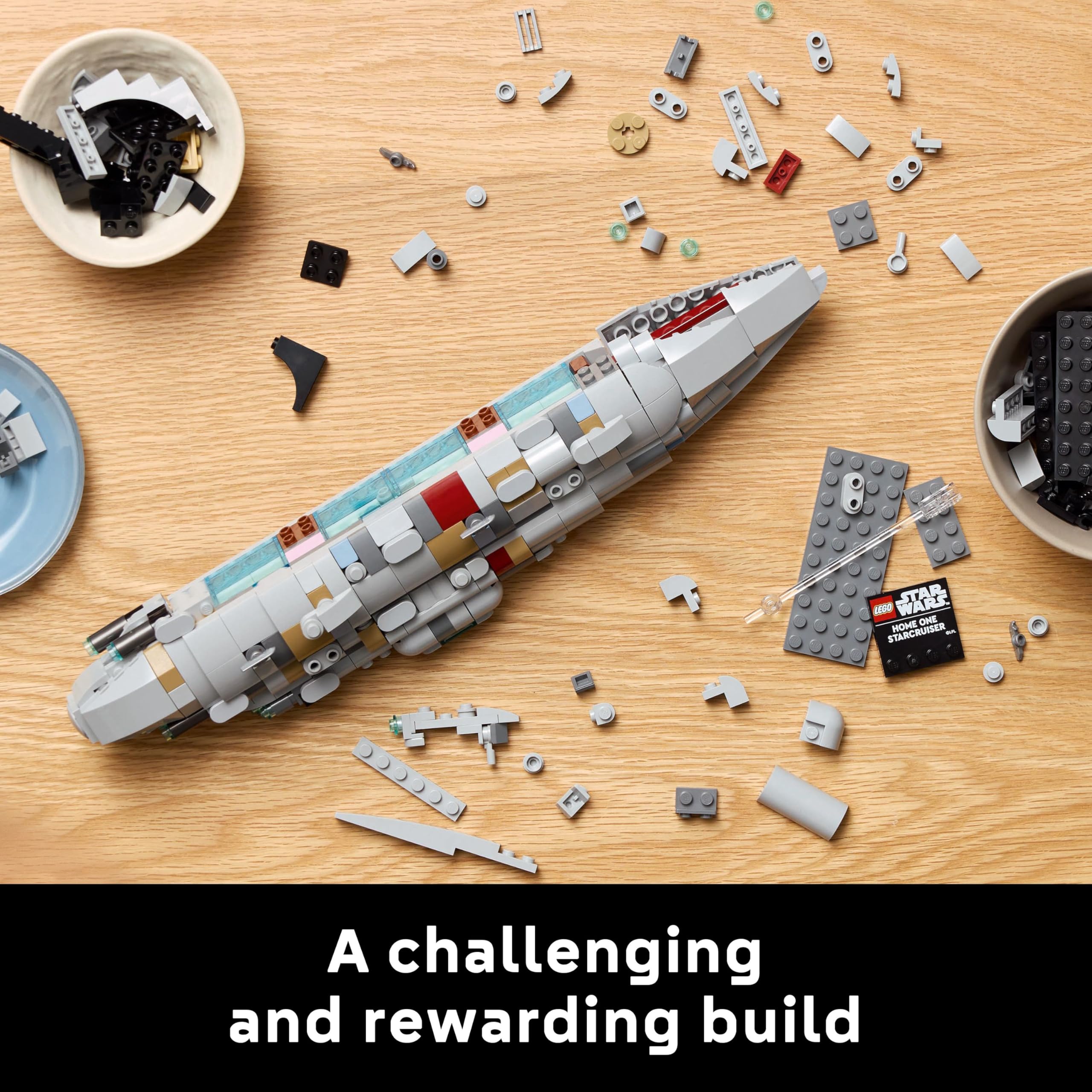 LEGO Star Wars 75405 Home One Starcruiser Building Set - Collectible Build-and-Display Model for Adults 9