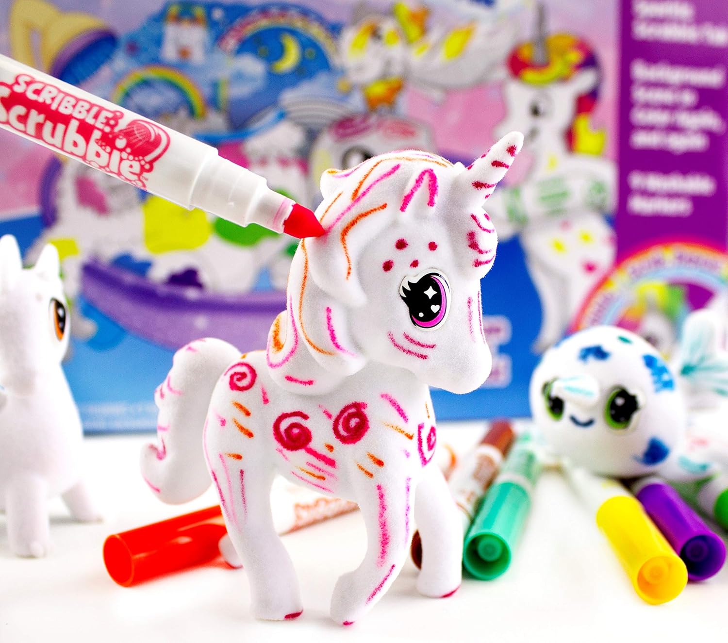 Crayola Washimals Peculiar Pets Tub Set - Reusable Coloring Playset for Kids 3-8 Years 6