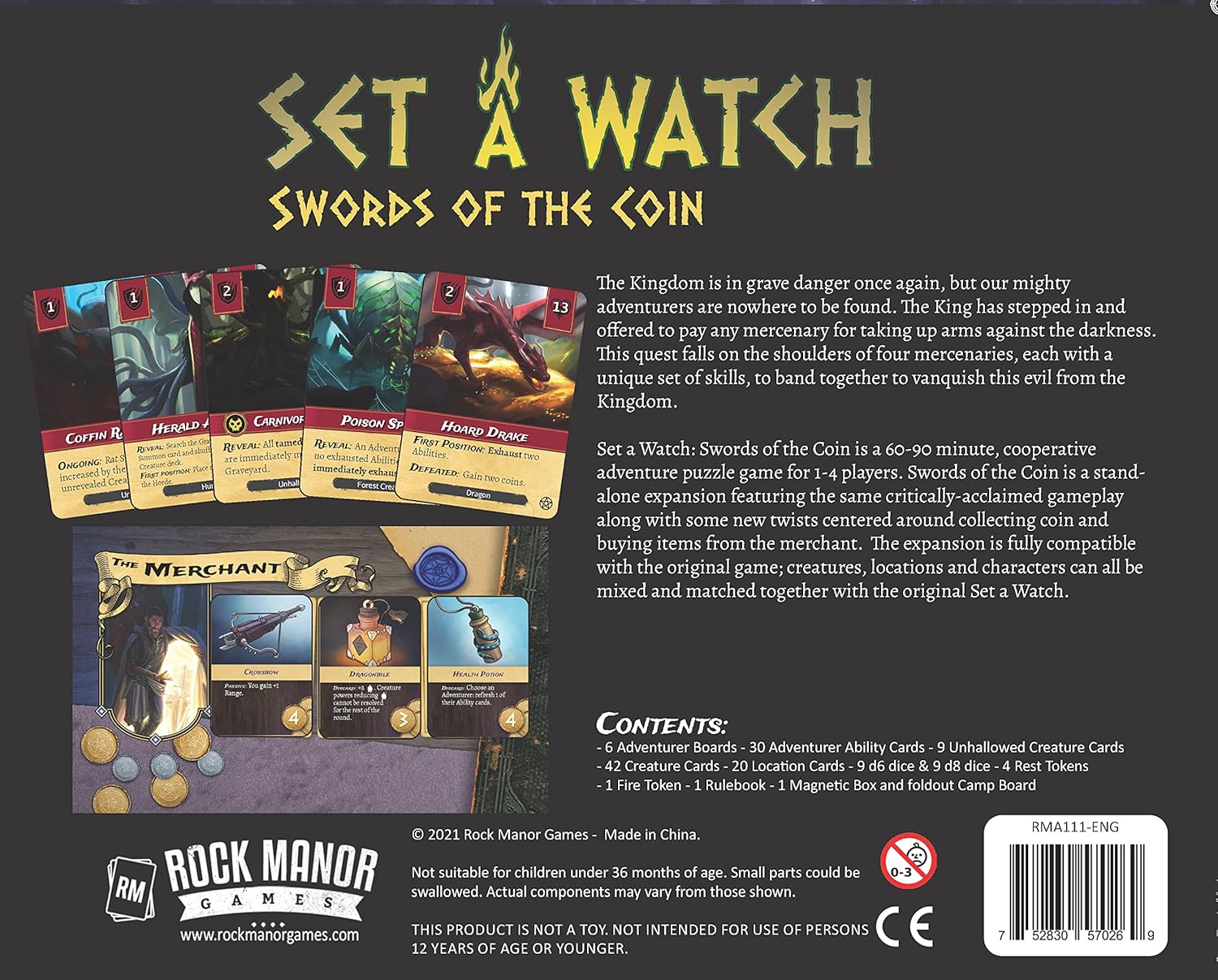 Impressions Set a Watch: Swords of The Coin Expansion 12