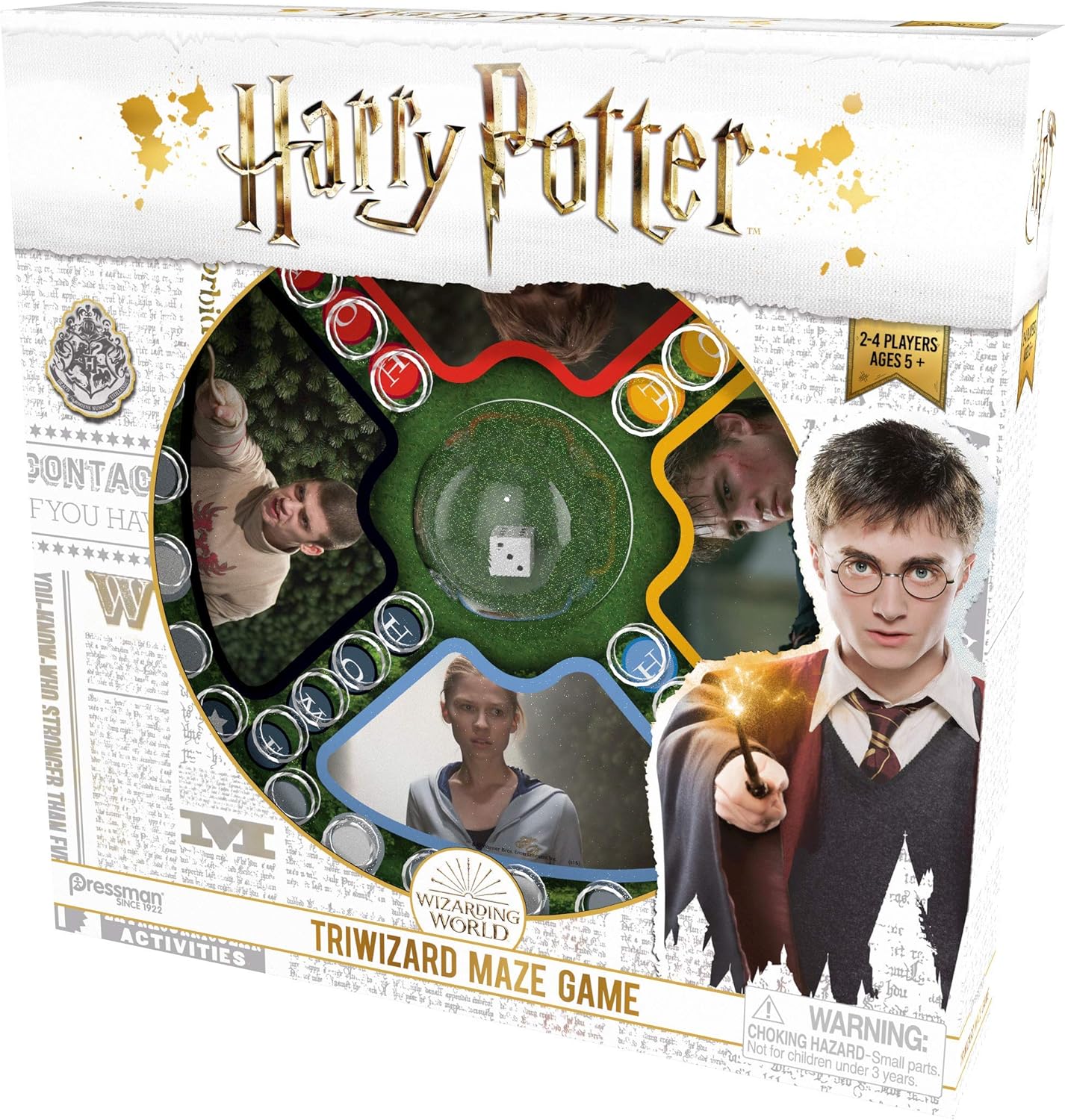 Goliath Games Harry Potter Tri-Wizard Maze Pop 'N' Race Board Game 4