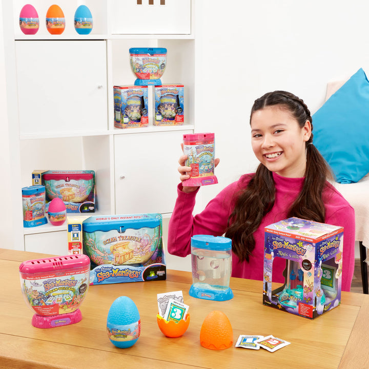 Sea Monkeys Glow in the Dark Magiquarium - Educational Science Kit for Kids 6+