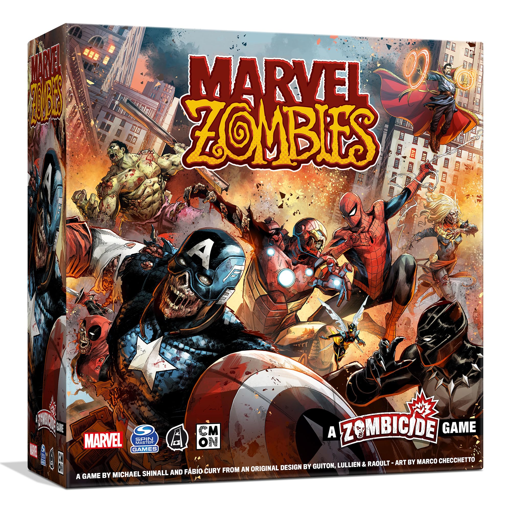 CMON Marvel Zombies: Core Box Miniatures Board Game 3