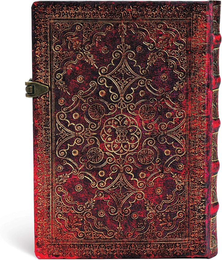 Paperblanks Hardcover Journal Carmine | Lined | Midi (130 x 180 mm) (Equinoxe) - Paperblanks (Hardcover)