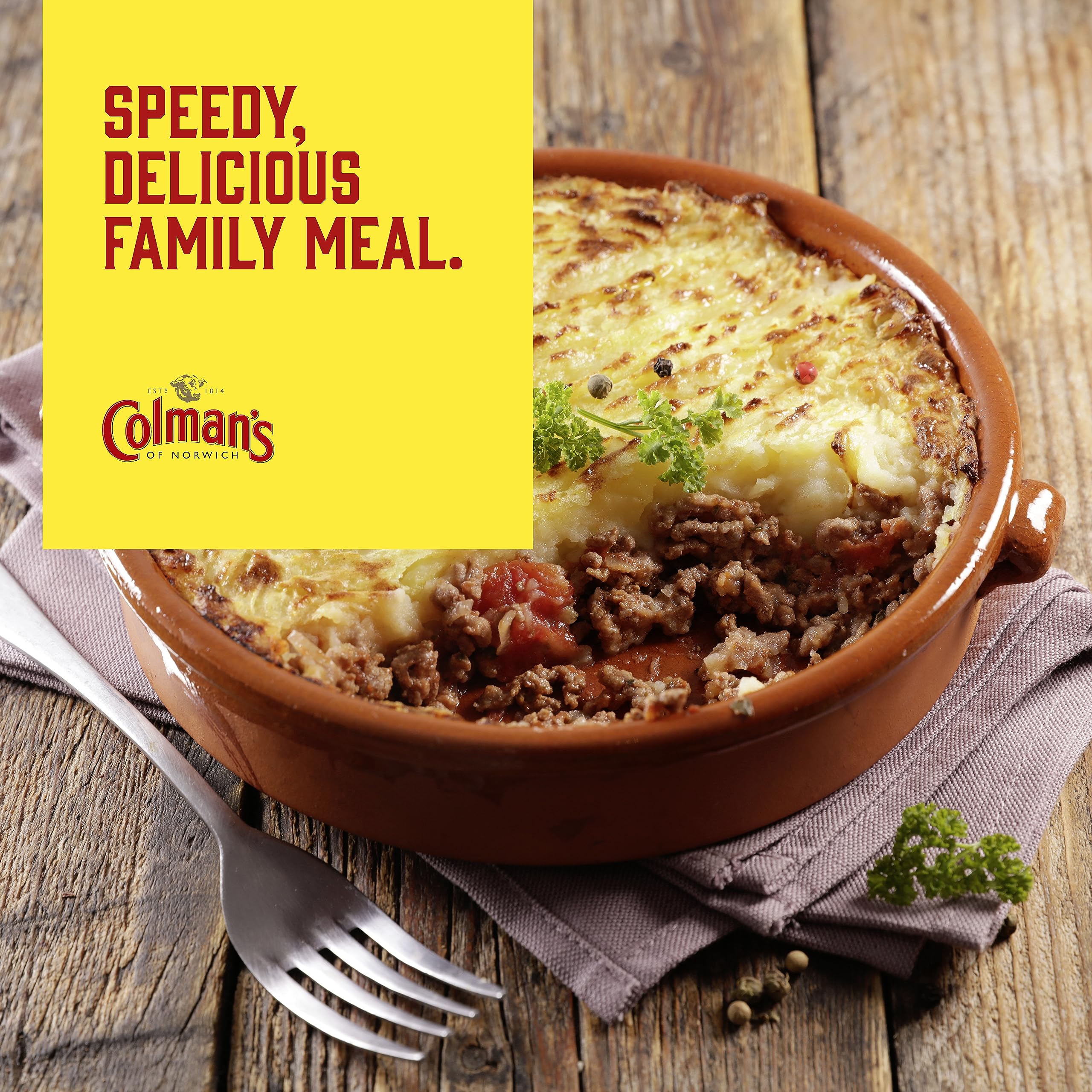 Colman's Shepherd's Pie Rezeptmischung 50 g – Einfaches Wohlfühlessen für die ganze Familie 10