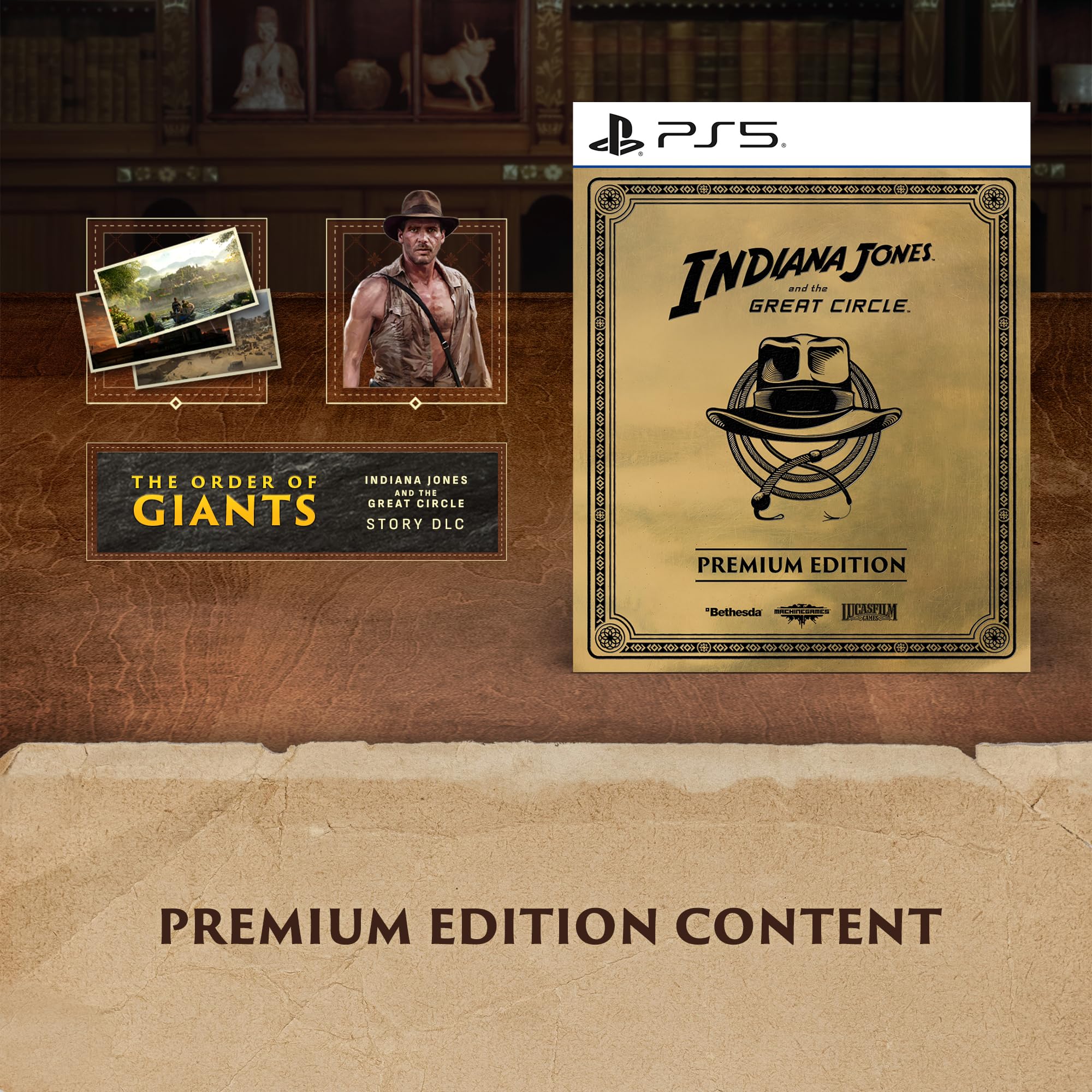Indiana Jones and the Great Circle: Premium Edition - PlayStation 5 5