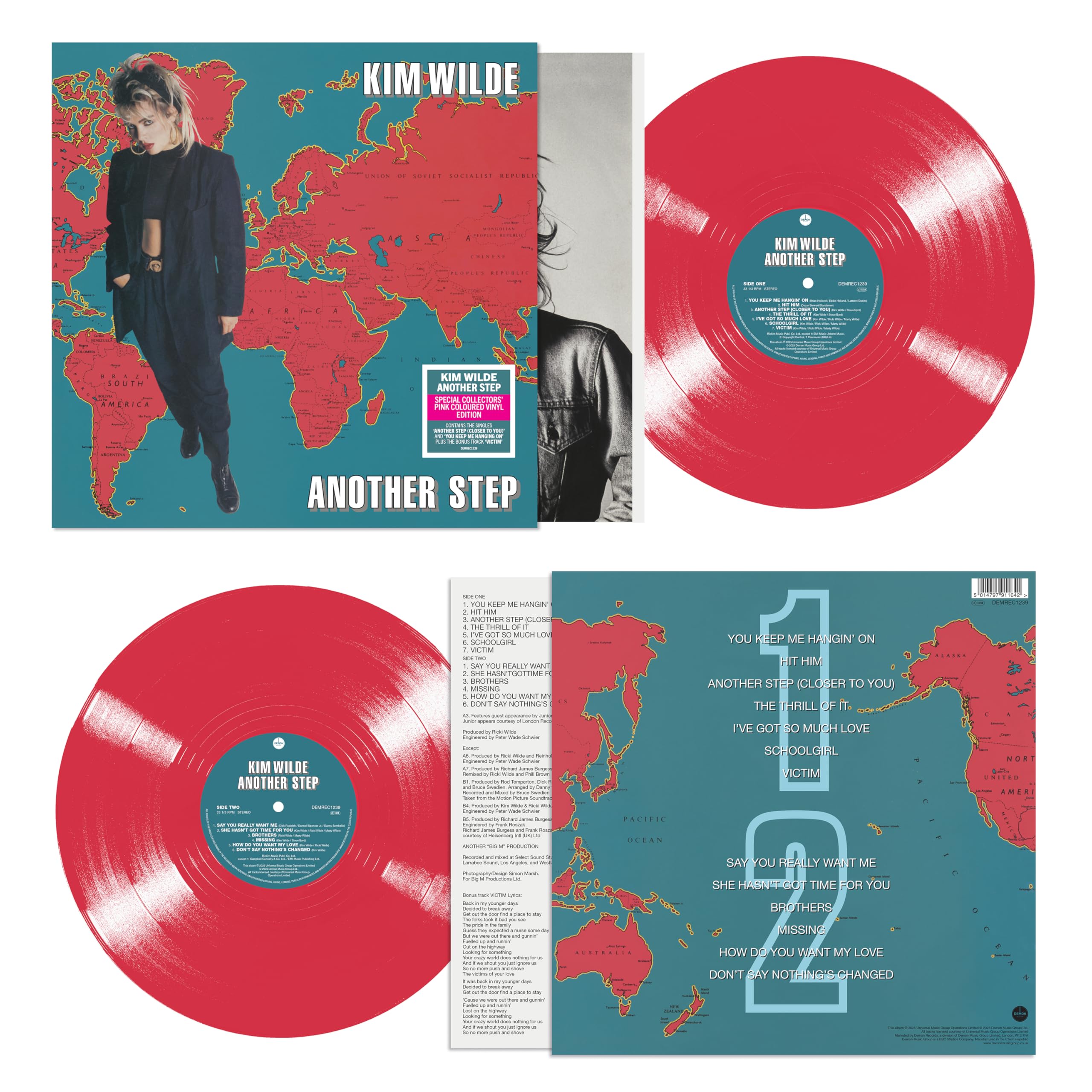 Kim Wilde - Another Step [Hot Pink Vinyl]