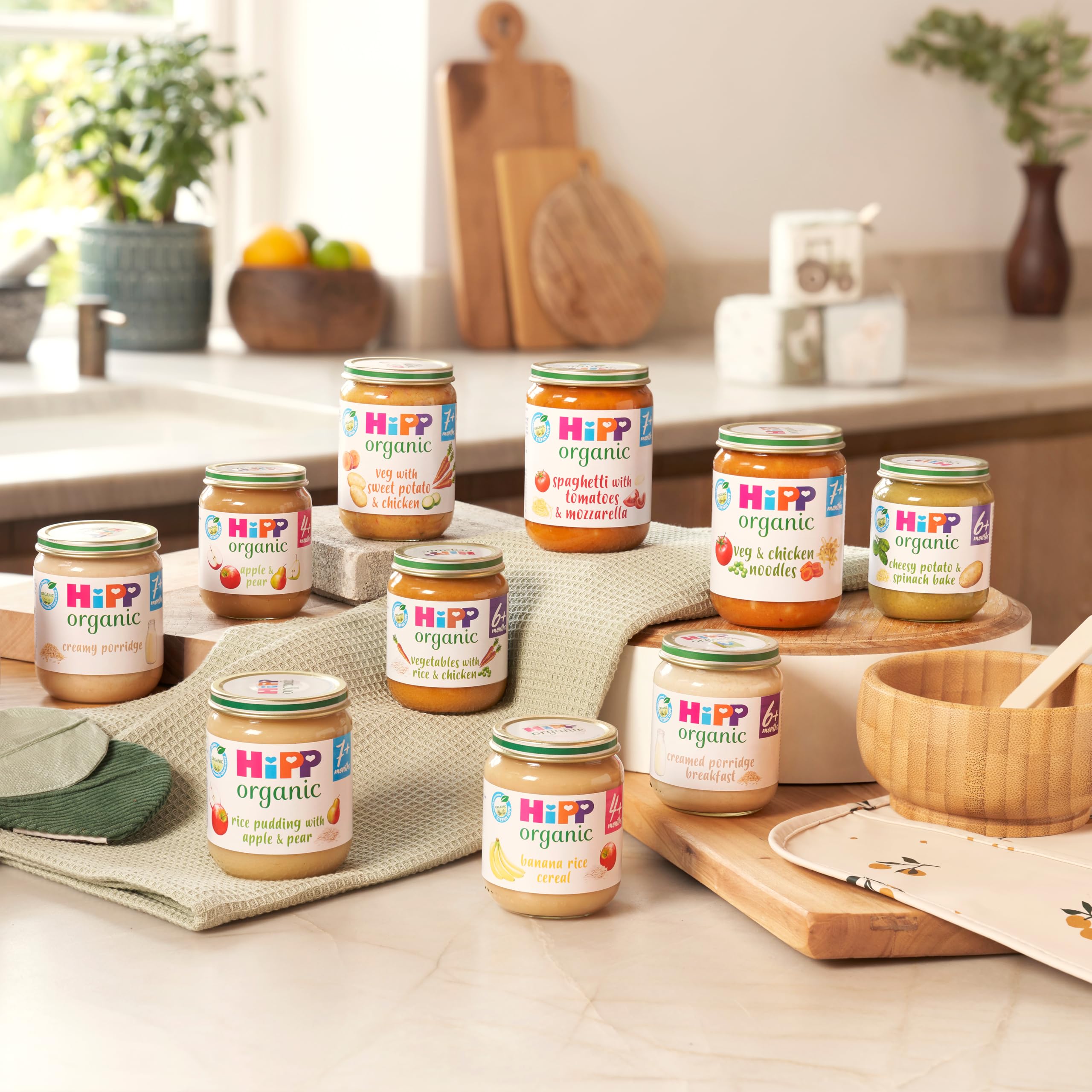 HiPP Organic Veg & Chicken Noodles Baby Food Jar - 7+ Months, 190g (Pack of 6) 5