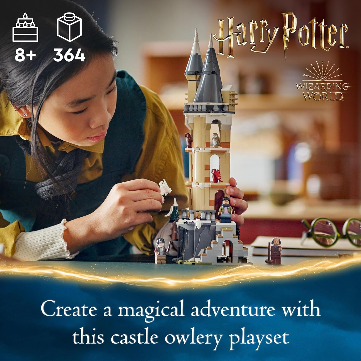 LEGO Harry Potter Hogwarts Castle Owlery 76430 – Bauset für Kinder ab 8 Jahren 3
