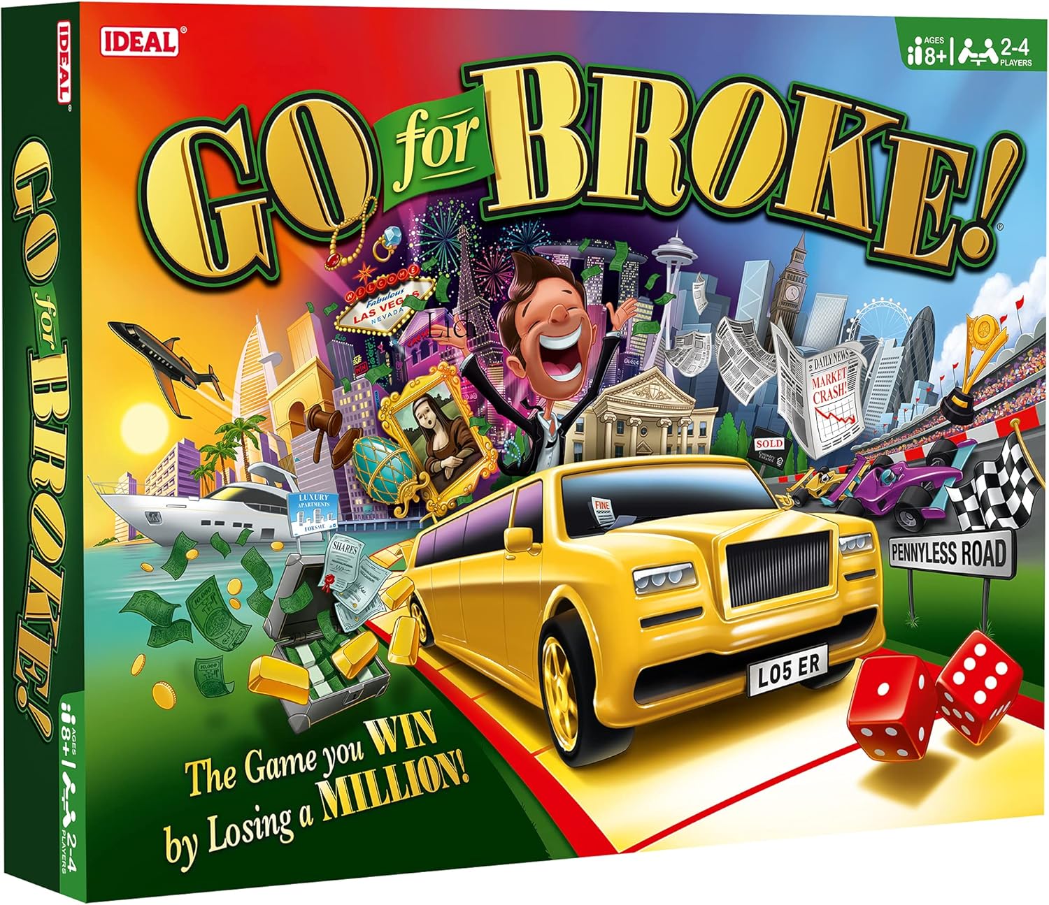 Ideal Games Go For Broke Board Game 4