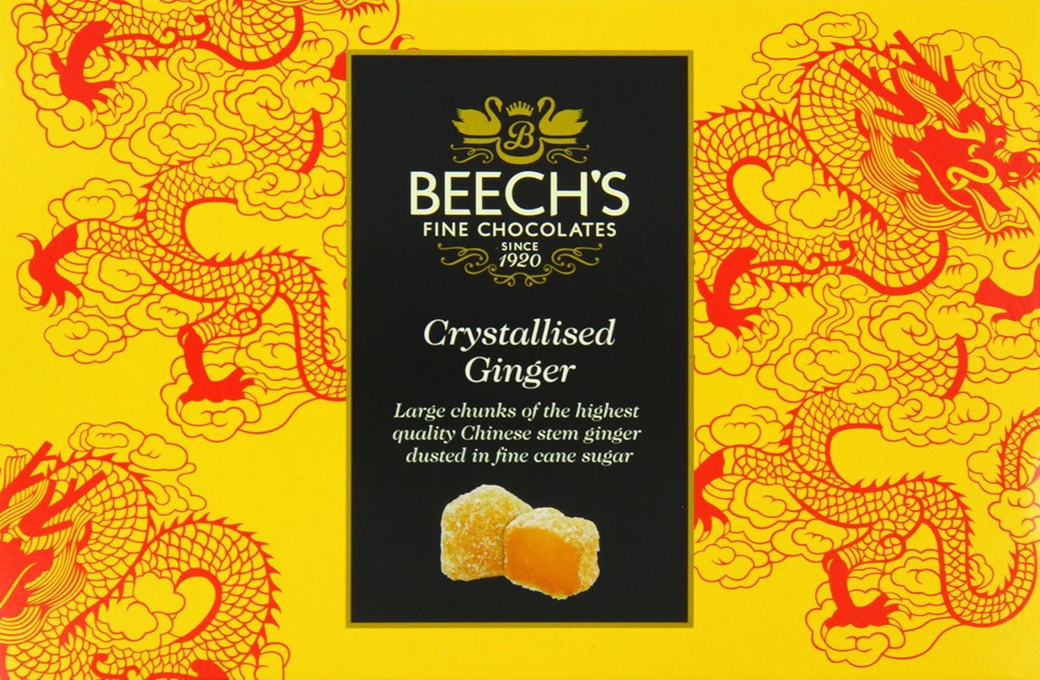 Beech's Crystalised Stem Ginger Gift Box,150g
