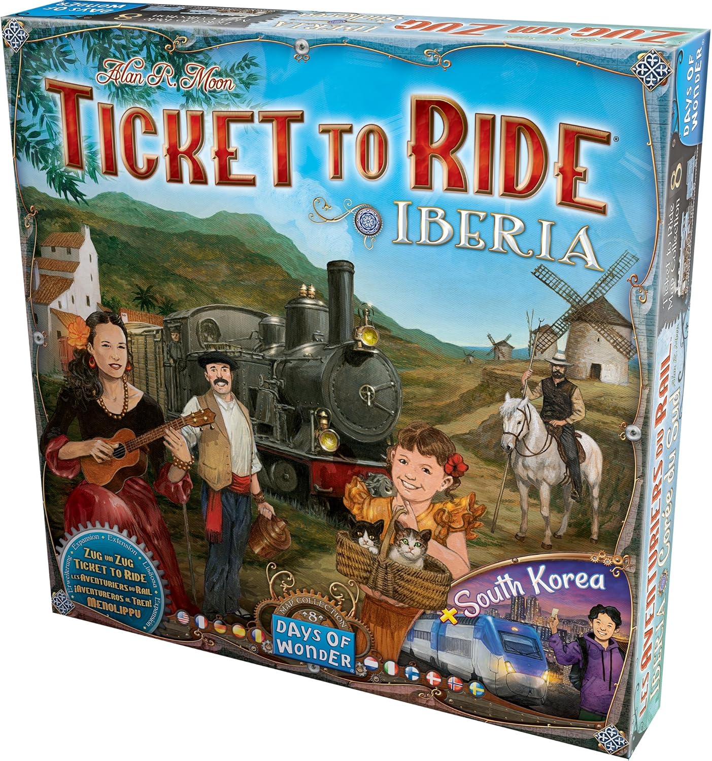 Asmodee Ticket to Ride 3. Kartensammlung, Erweiterung 2