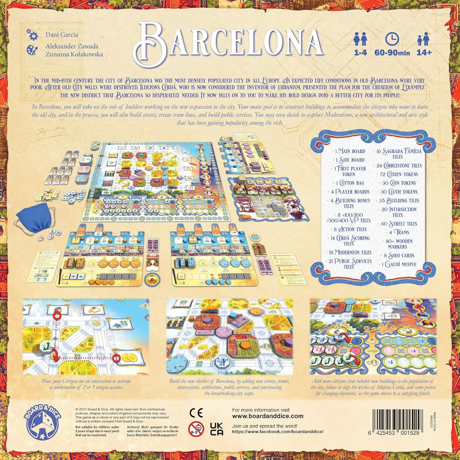 BND0080 Barcelona Board Game